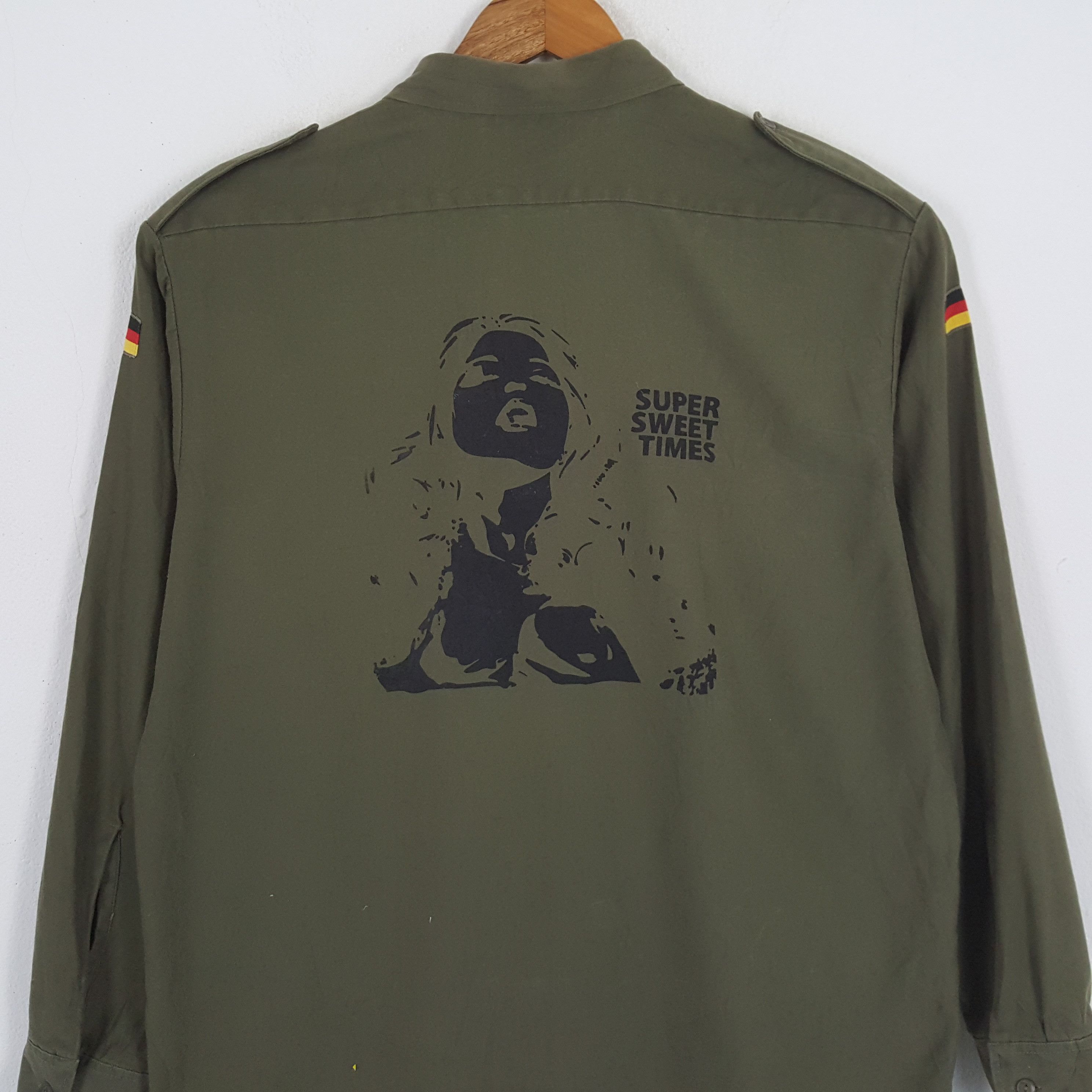 Vintage Vintage GERMANY Military Custom Style Brand Shirts Size US L / EU 52-54 / 3 - 2 Thumbnail
