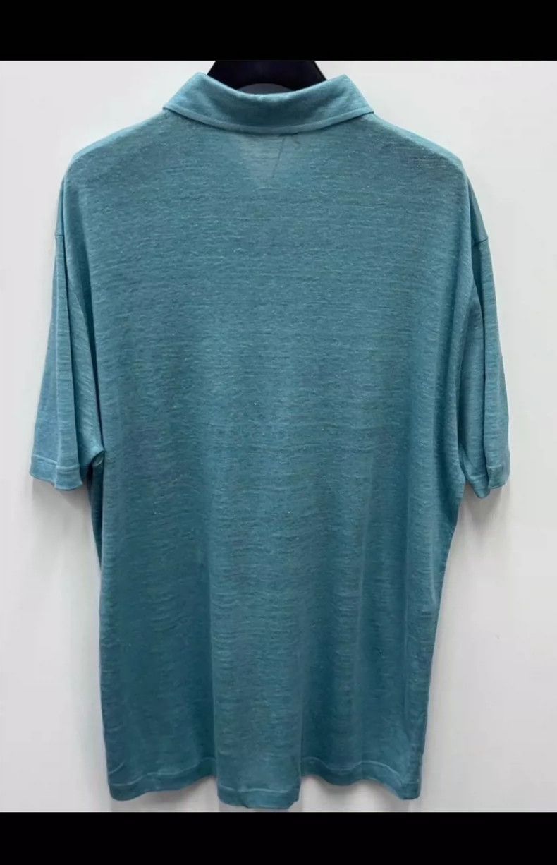 Loro Piana Loro Piana Solid short-sleeved Polo shirt Size US XL / EU 56 / 4 - 3 Thumbnail