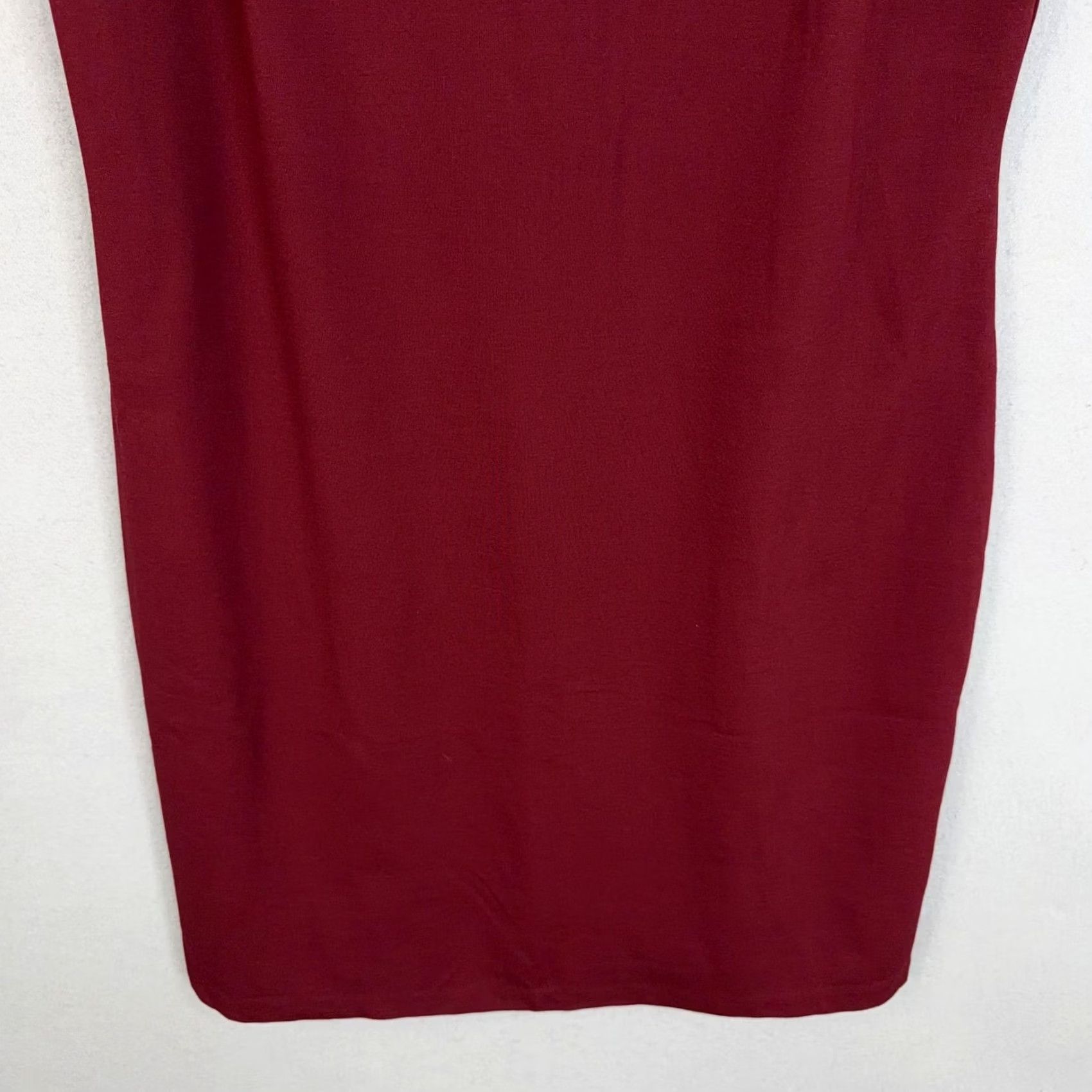 Talbots Talbots Dress Womens 16W Plus Red Colorblock Short Sleeve Sheath Workwear Office Dress Size 38" / US 16 / IT 52 - 3 Thumbnail