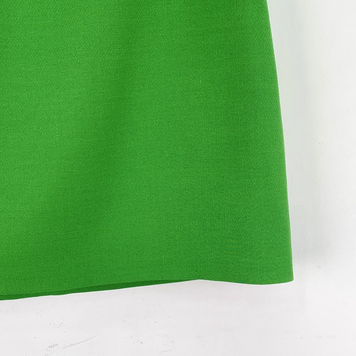 Dior Dior Green Wool Casual Mini Skirt K26WX Size 25" / US 0 / IT 36 - 4 Thumbnail
