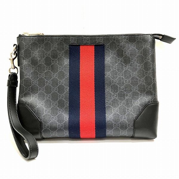 Gucci Gucci GG Supreme Messenger Bag Textile Clutch Bag 523603 DUTY FREE for USA