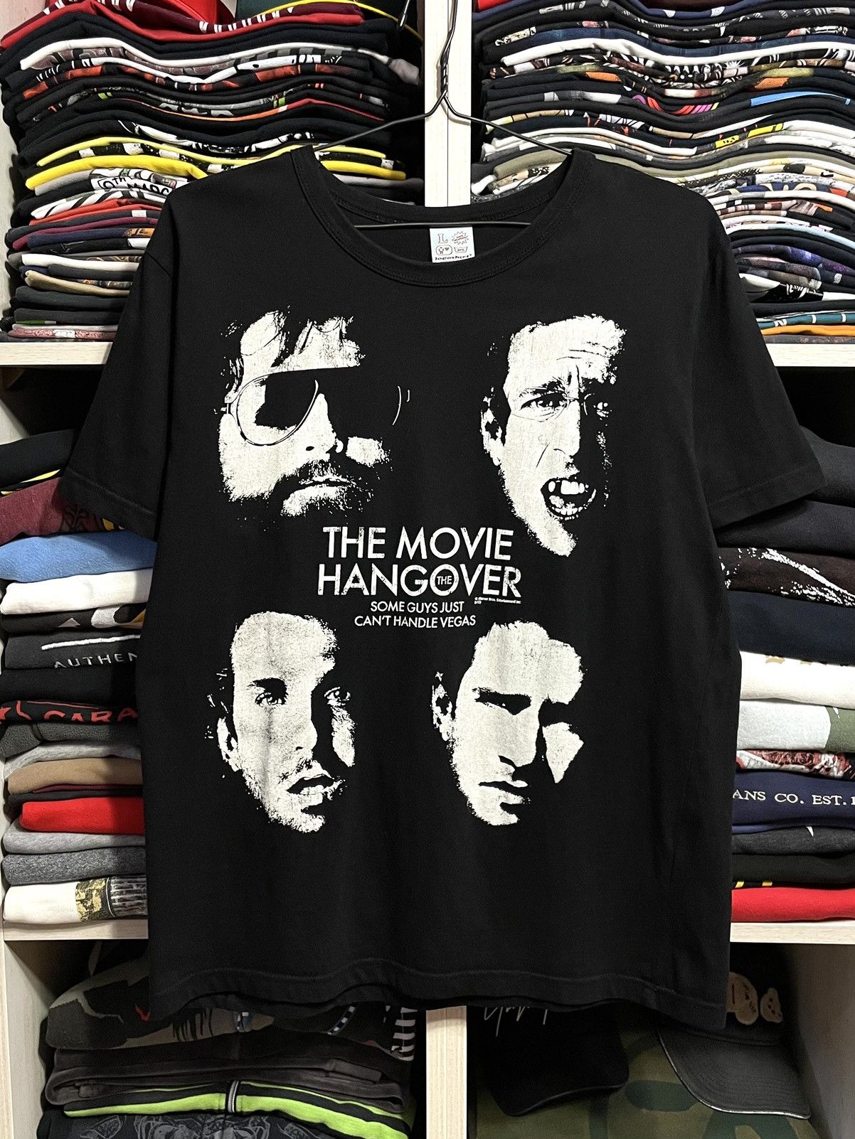 Vintage Vintage Y2K The Hangover Movie Promo T-Shirt Size US L / EU 52-54 / 3 - 10 Thumbnail