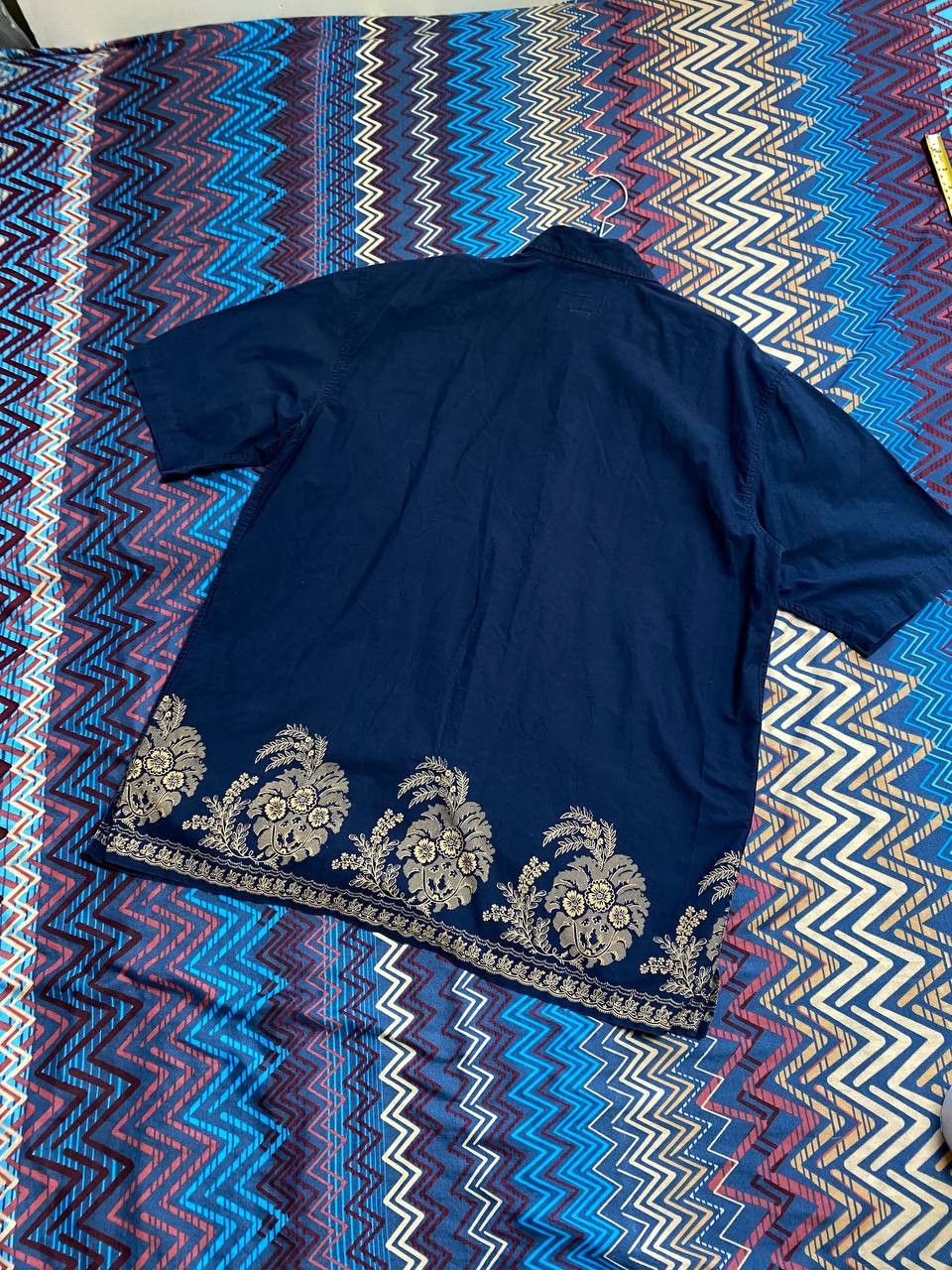 Ralph Lauren Vintage Y2K shirt Ralph Lauren blue print streetwear Size US M / EU 48-50 / 2 - 9 Thumbnail