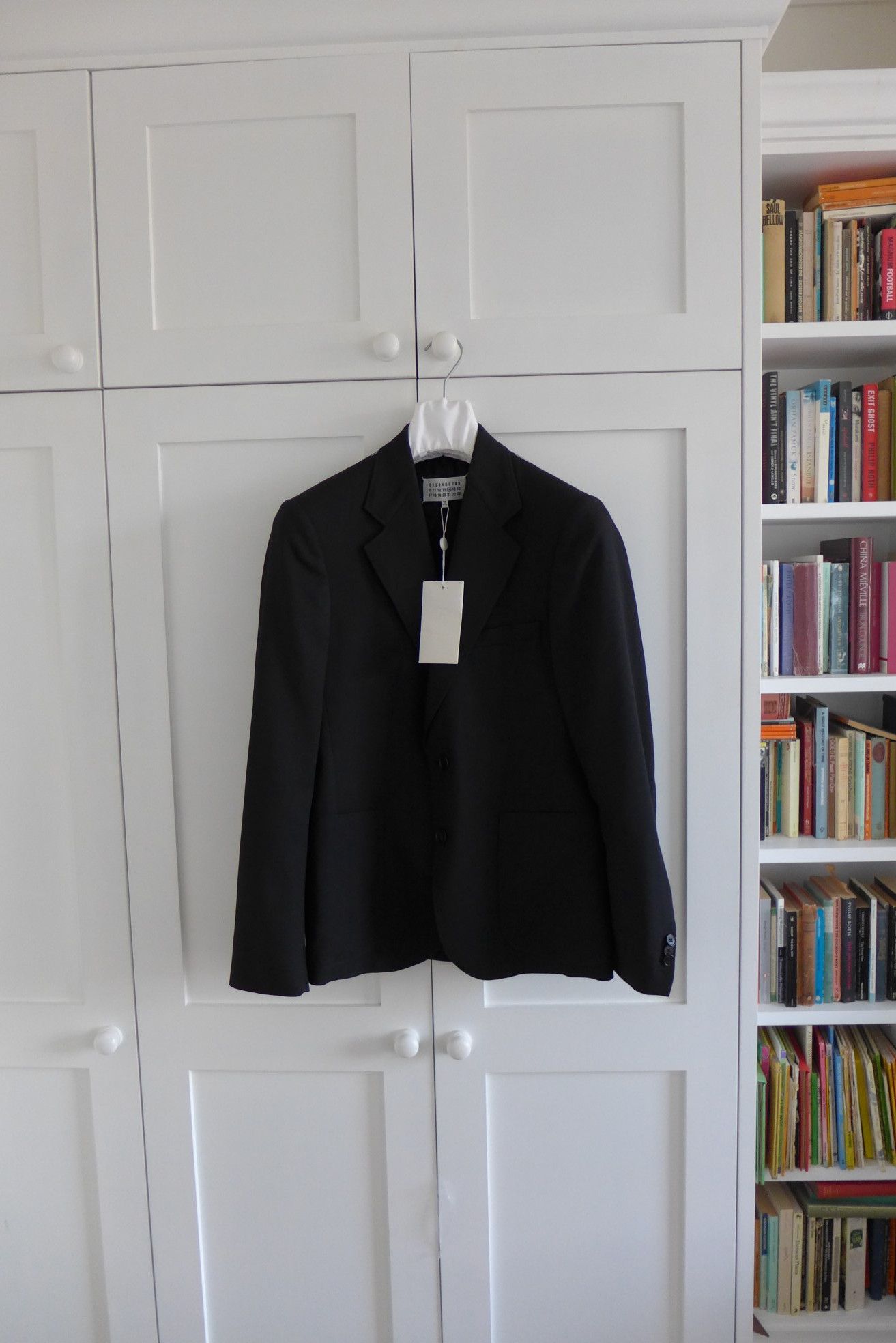 Maison Margiela Margiela FW17 Classic Blazer - Black Wool Size US S / EU 44-46 / 1 - 5 Thumbnail