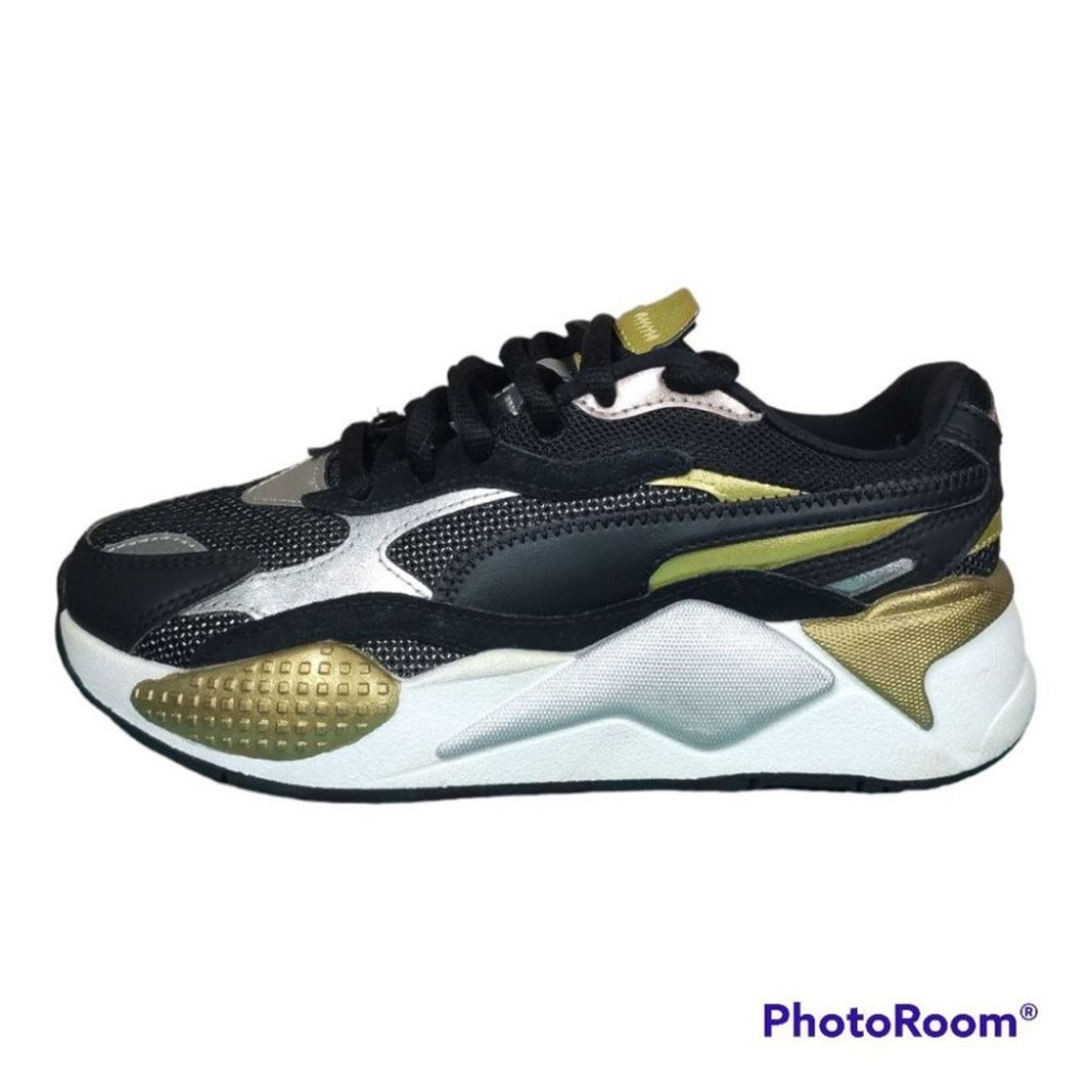 Puma Puma RS-X3 Athletic Sneakers Metallic Trainer Black Size 5.5 Size US 5.5 / IT 35.5 - 2 Thumbnail