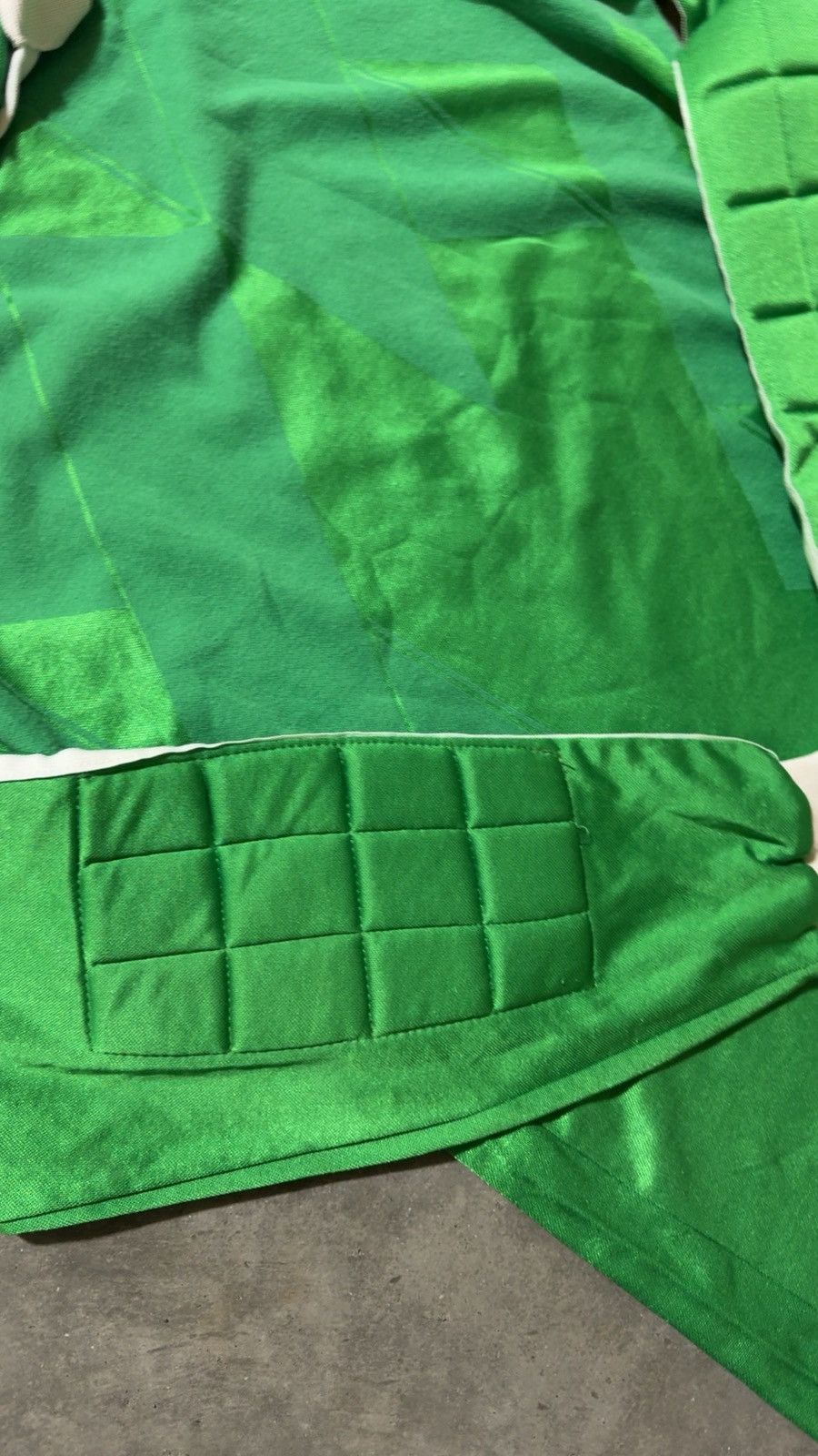 Vintage 1980s Adidas Goalkeeper Green Soccer Jersey #1