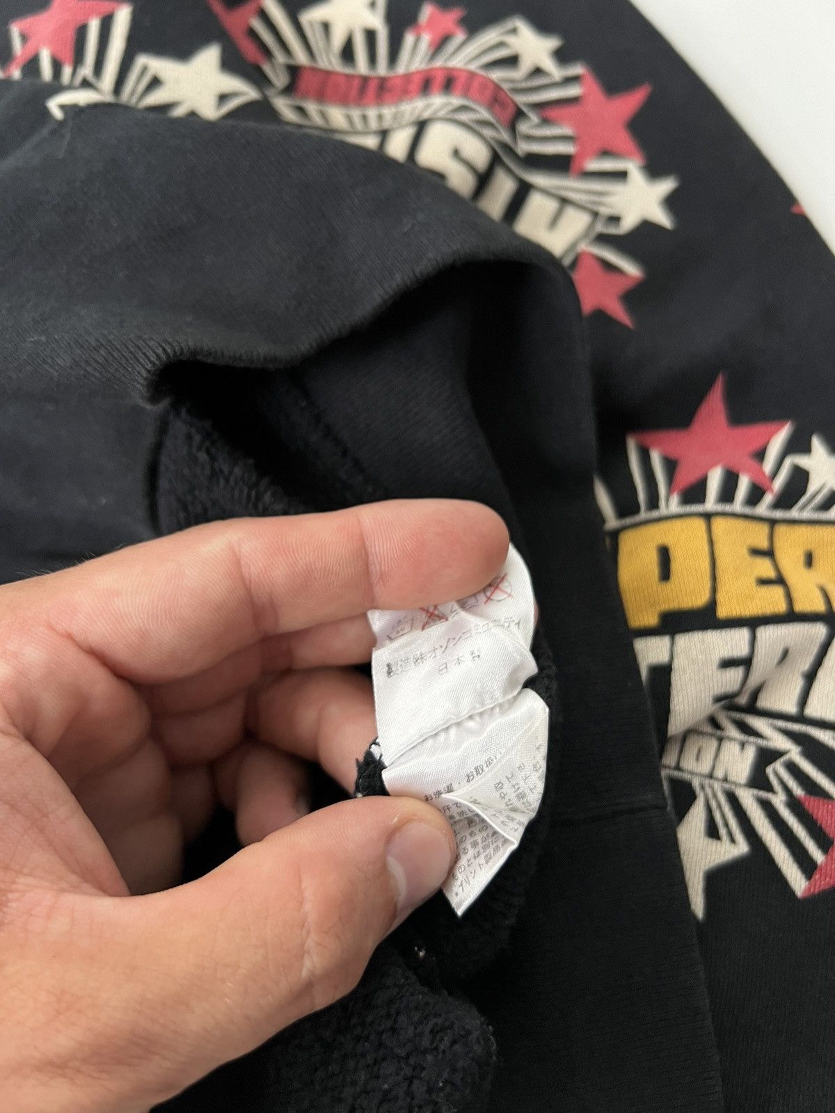 SUPER HYSTERIC GLAMOUR EXTREMLY RARE CREWNECK Y2K BOXY