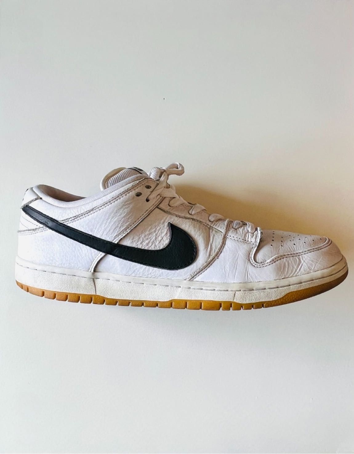 Nike Nike SB Dunk Low Orange Label White Size US 13 / EU 46 - 1 Thumbnail