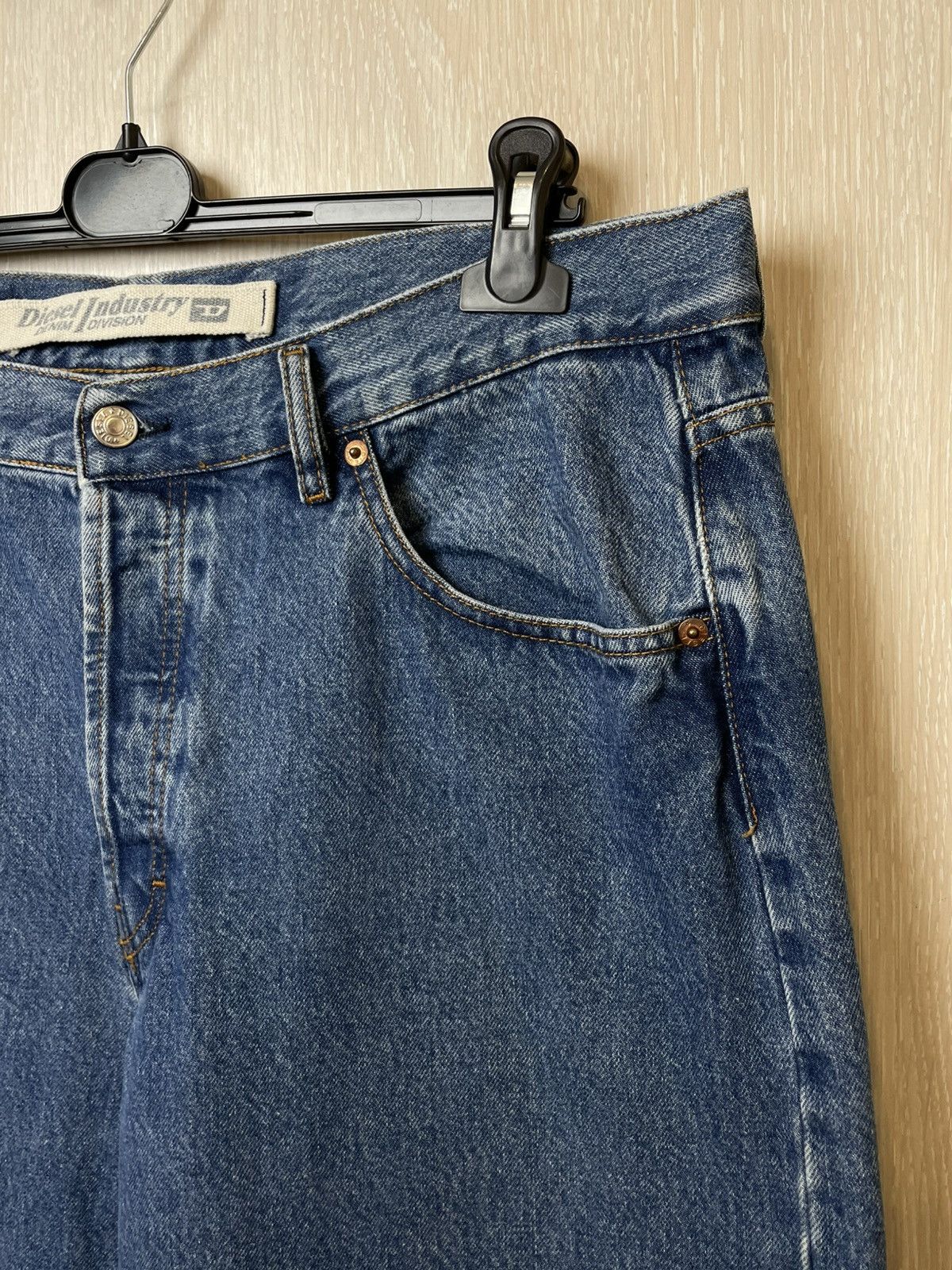 Diesel Diesel Vintage Blue Denim Jeans Men's 36 Made In Italy Y2k Size US 40 / EU 56 - 8 Thumbnail