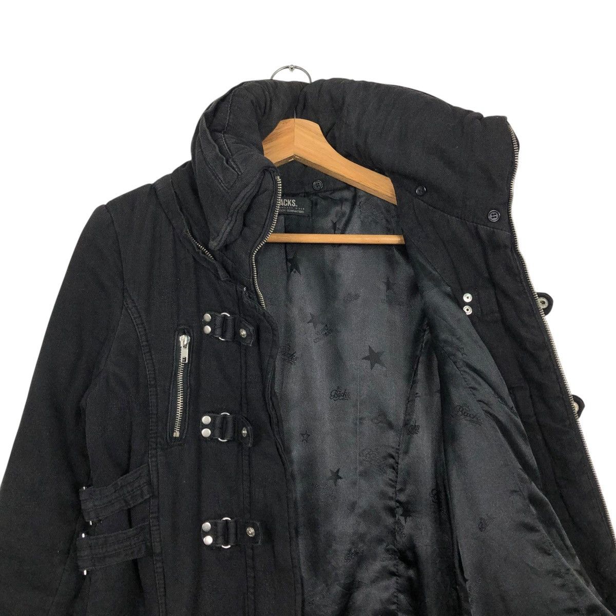 Hysteric Glamour 🔥BACKS BIKER JACKET CARGO BUTTON PUNK DESIGN Size US M / EU 48-50 / 2 - 14 Thumbnail