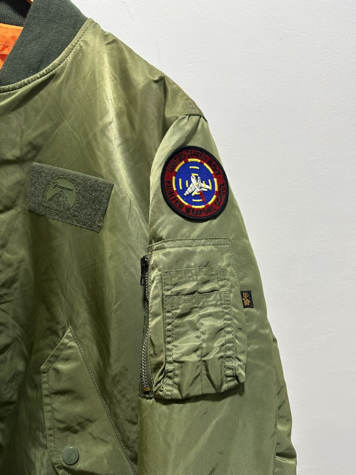Alpha Industries VTG Alpha Industries X Paramount Picture MA-1 Flight Jacket Size US M / EU 48-50 / 2 - 7 Thumbnail