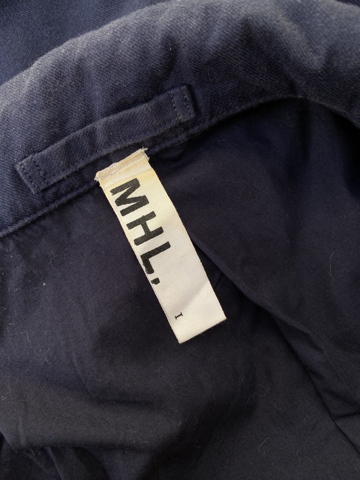 Margaret Howell 90s Margaret Howell Indigo Workwear Coat Size US XS / EU 42 / 0 - 9 Thumbnail
