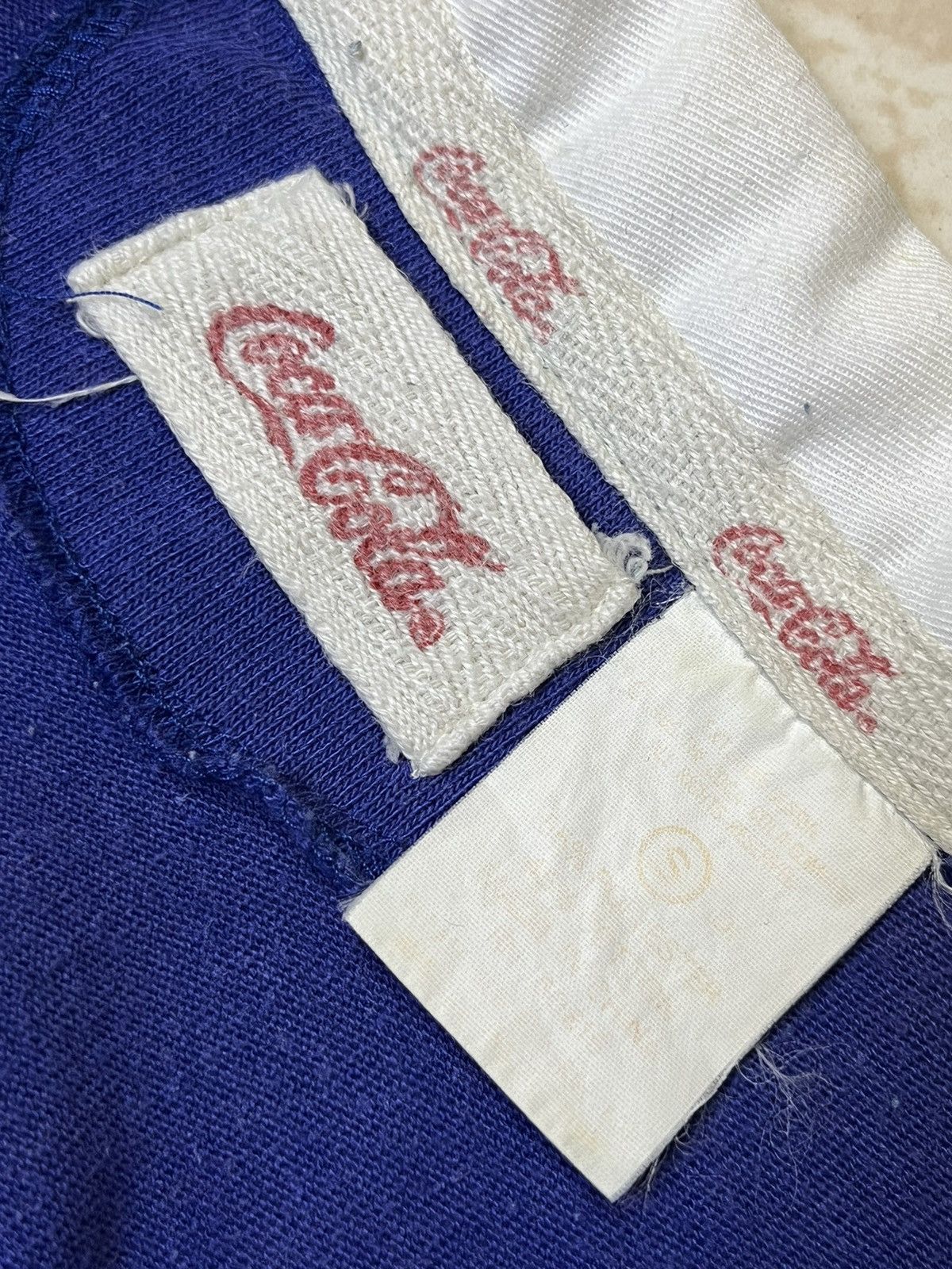 Coca Cola VINTAGE KIDS COCA COLA RUGBY SHORT SLEEVE SHIRT Size US XXS / EU 40 - 9 Thumbnail