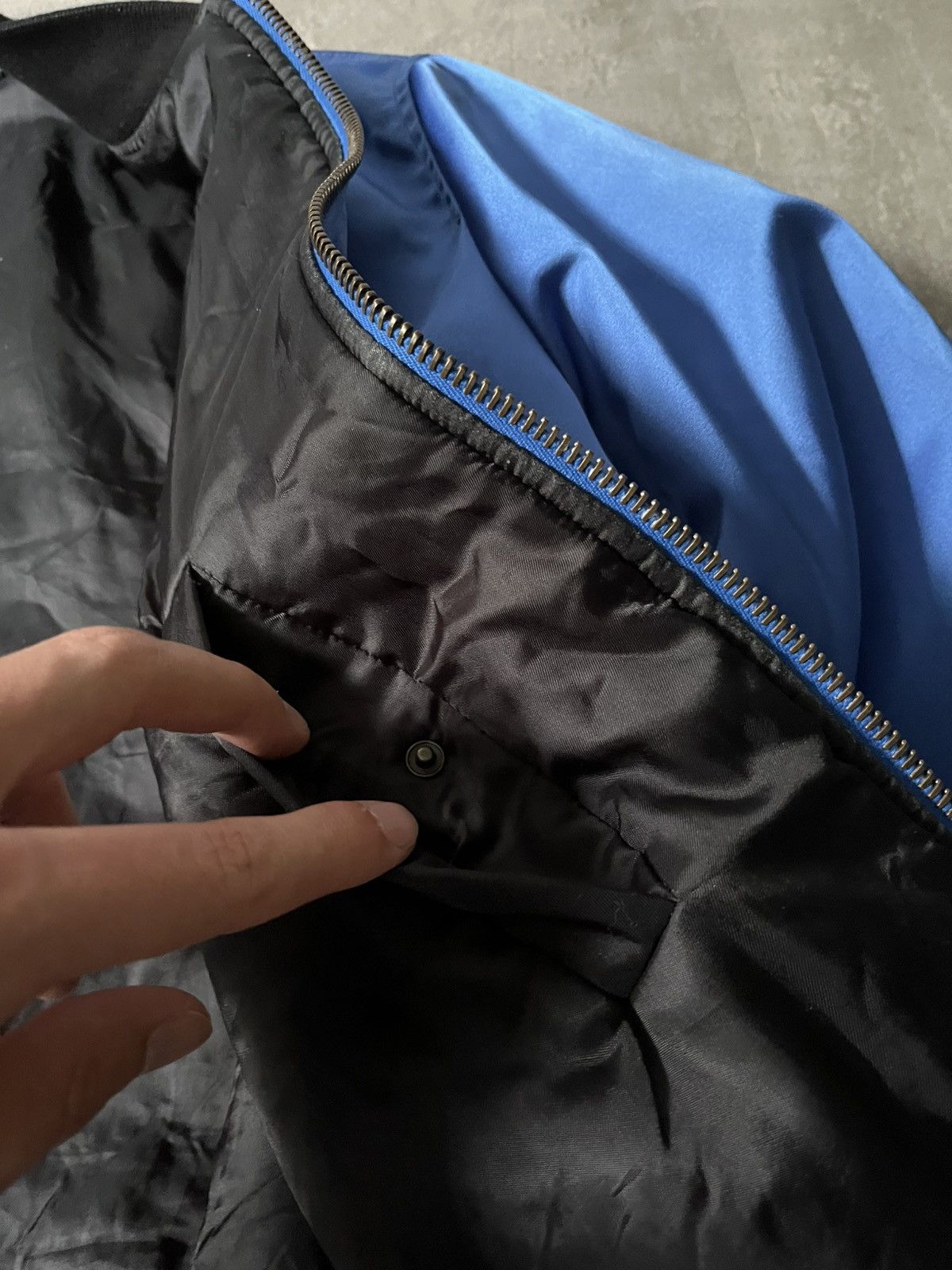 Balenciaga Balenciaga political campaign bomber jacket blue Size US M / EU 48-50 / 2 - 18 Thumbnail