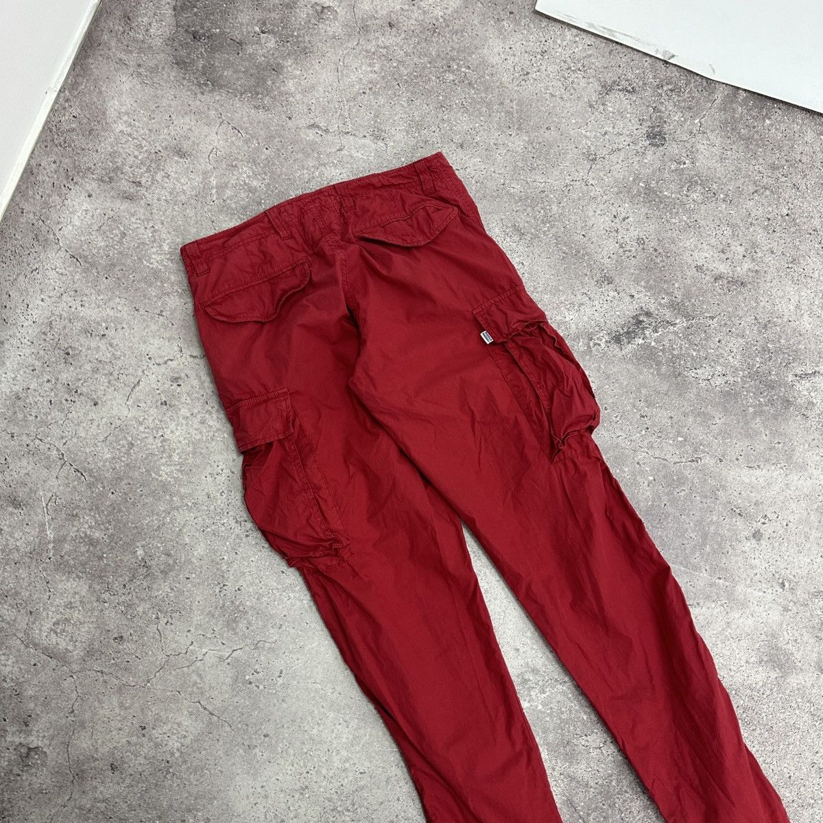 Franklin & Marshall Vintage 00s Franklin & Marshall cargo red pants jeans y2k og Size US 31 - 6 Thumbnail