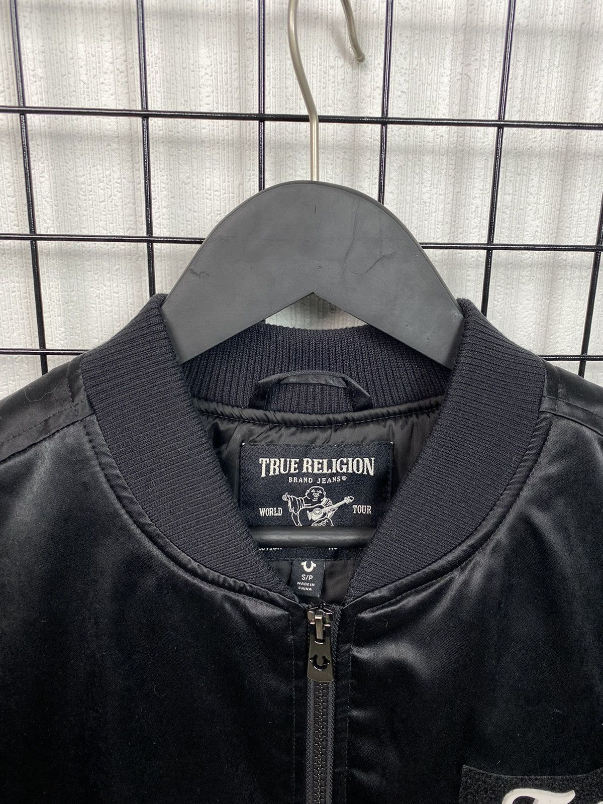 True Religion True Religion Script Bomber Jacket Women S oversized Black Size S / US 4 / IT 40 - 8 Thumbnail