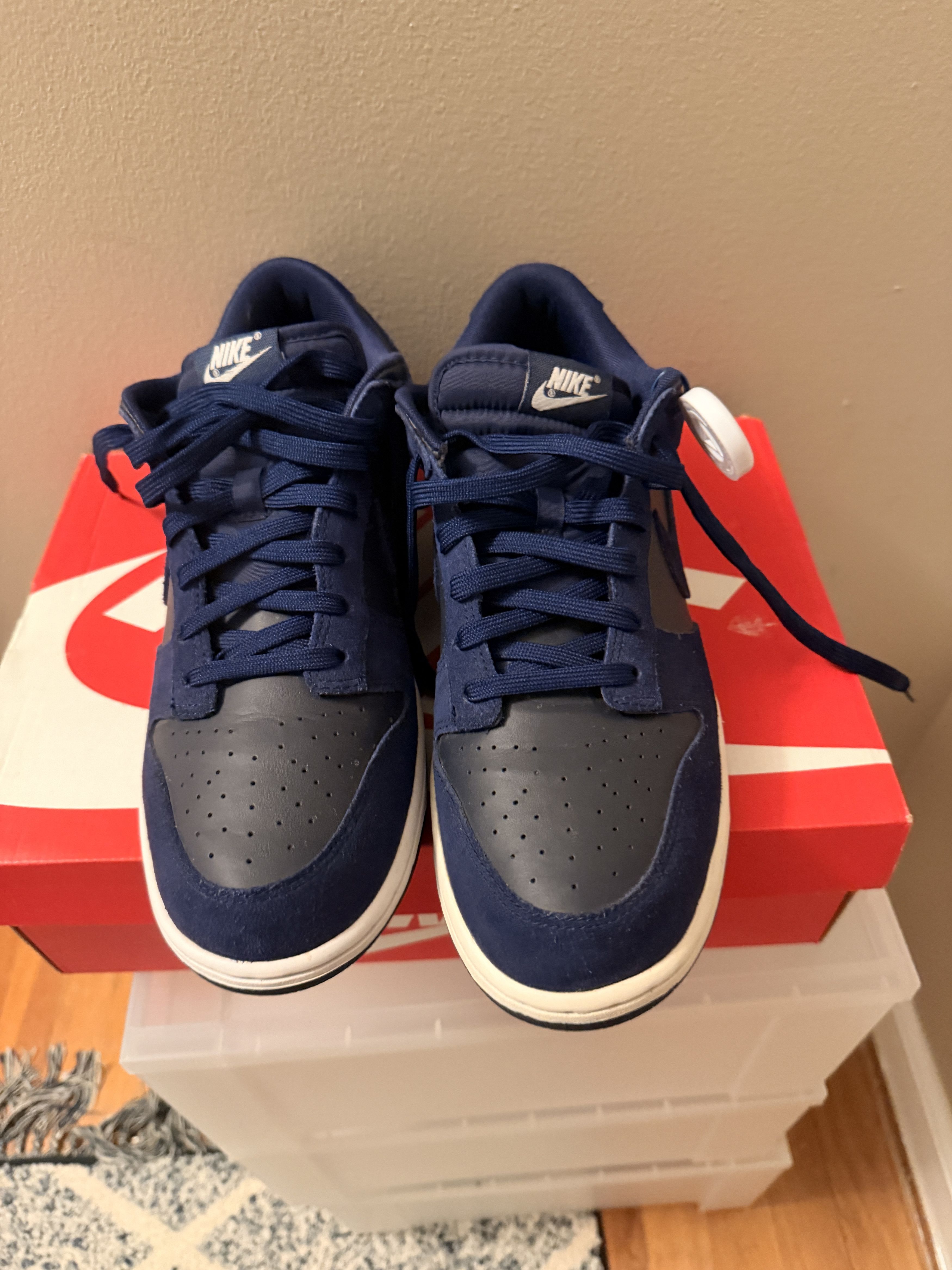 Nike Nike Dunk Low Binary Blue Size US 10.5 / EU 43-44 - 5 Thumbnail