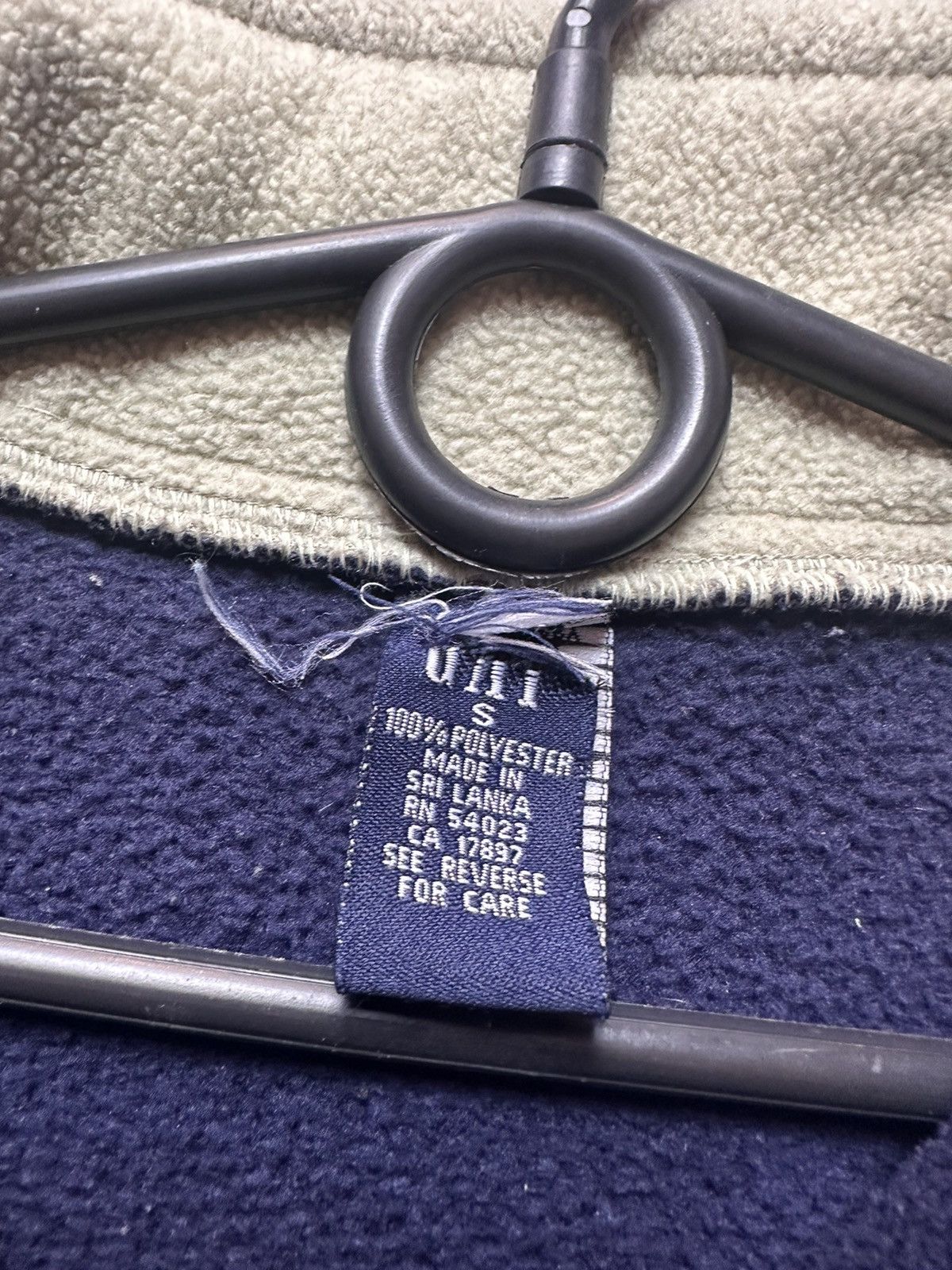Gap × Vintage Vintage GAP fleece hoodie big logo size S/M Size US S / EU 44-46 / 1 - 5 Thumbnail