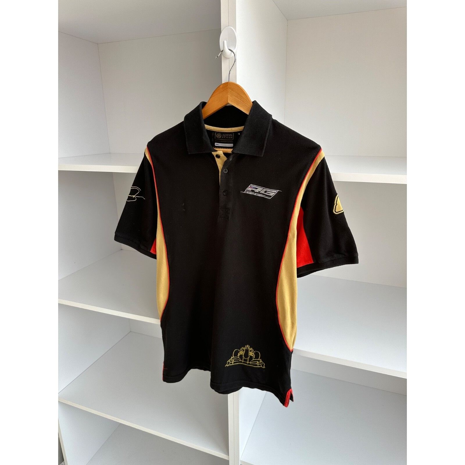 Formula 1 VTG Roman Grosjean Lotus Racing Formula 1 Polo T-shirt Size US S / EU 44-46 / 1 - 4 Thumbnail