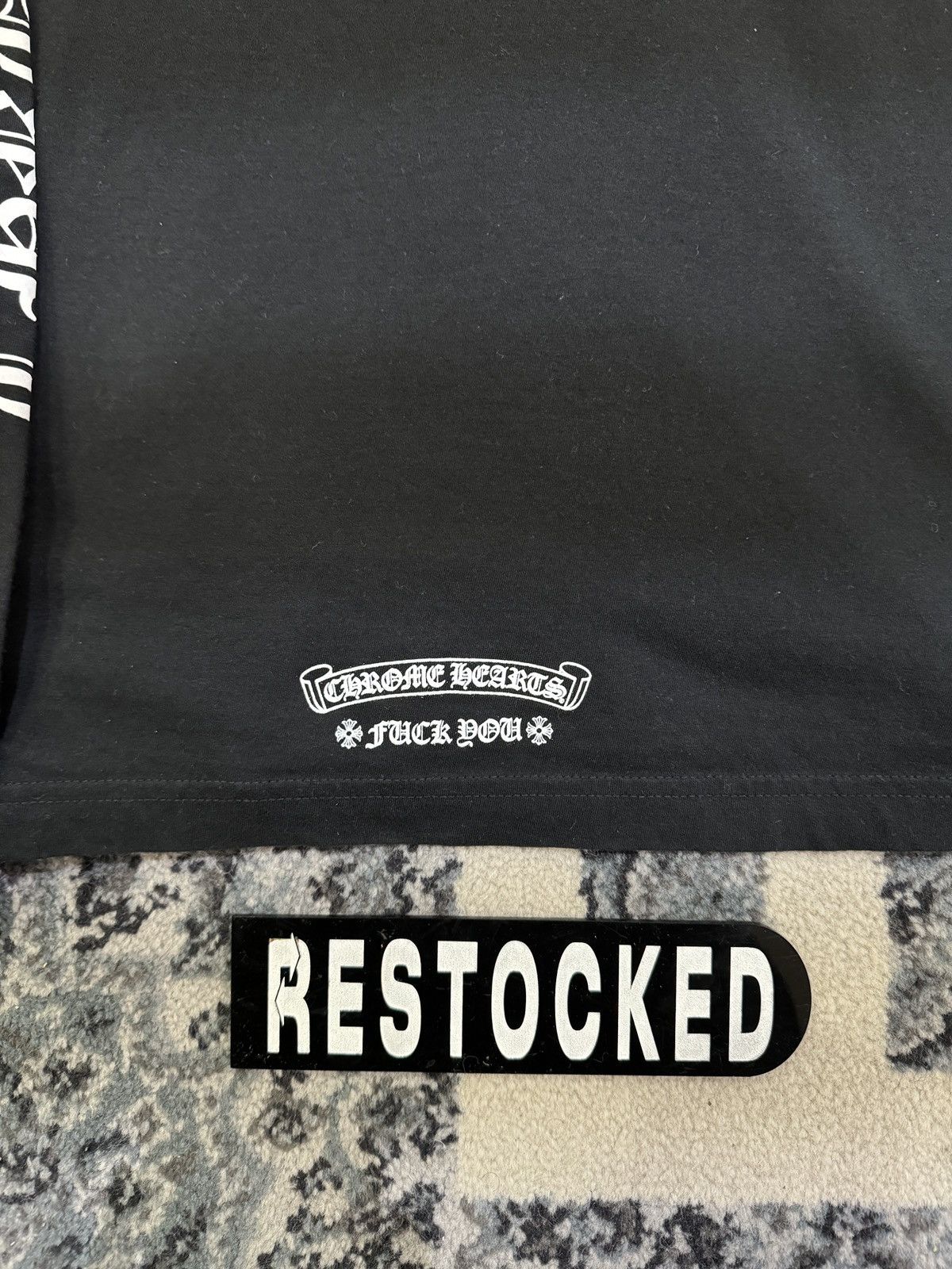 Chrome Hearts CHROME HEARTS SCROLL F*CK YOU LONG SLEEVE SIZE LARGE Size US L / EU 52-54 / 3 - 2 Thumbnail
