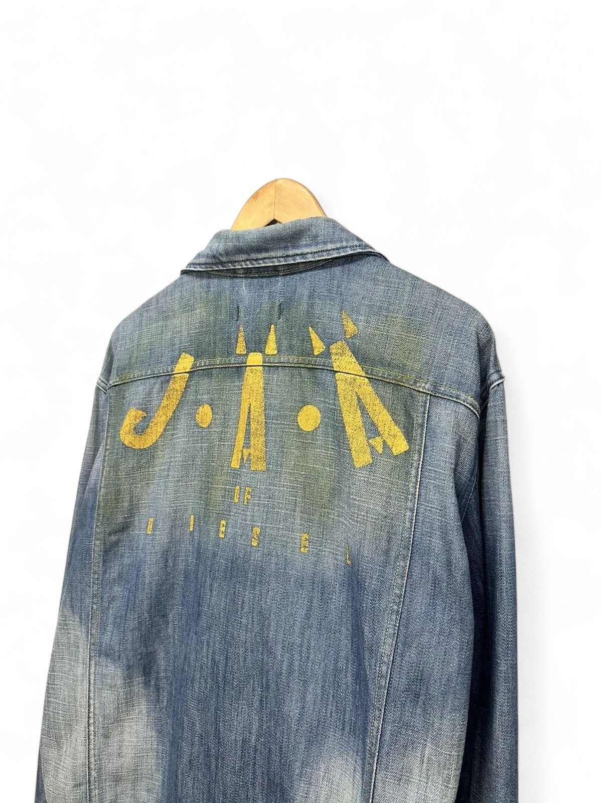 14th Addiction Diesel Denim Oversized Jacket Vintage Y2K Streetwear Style Size US M / EU 48-50 / 2 - 11 Thumbnail