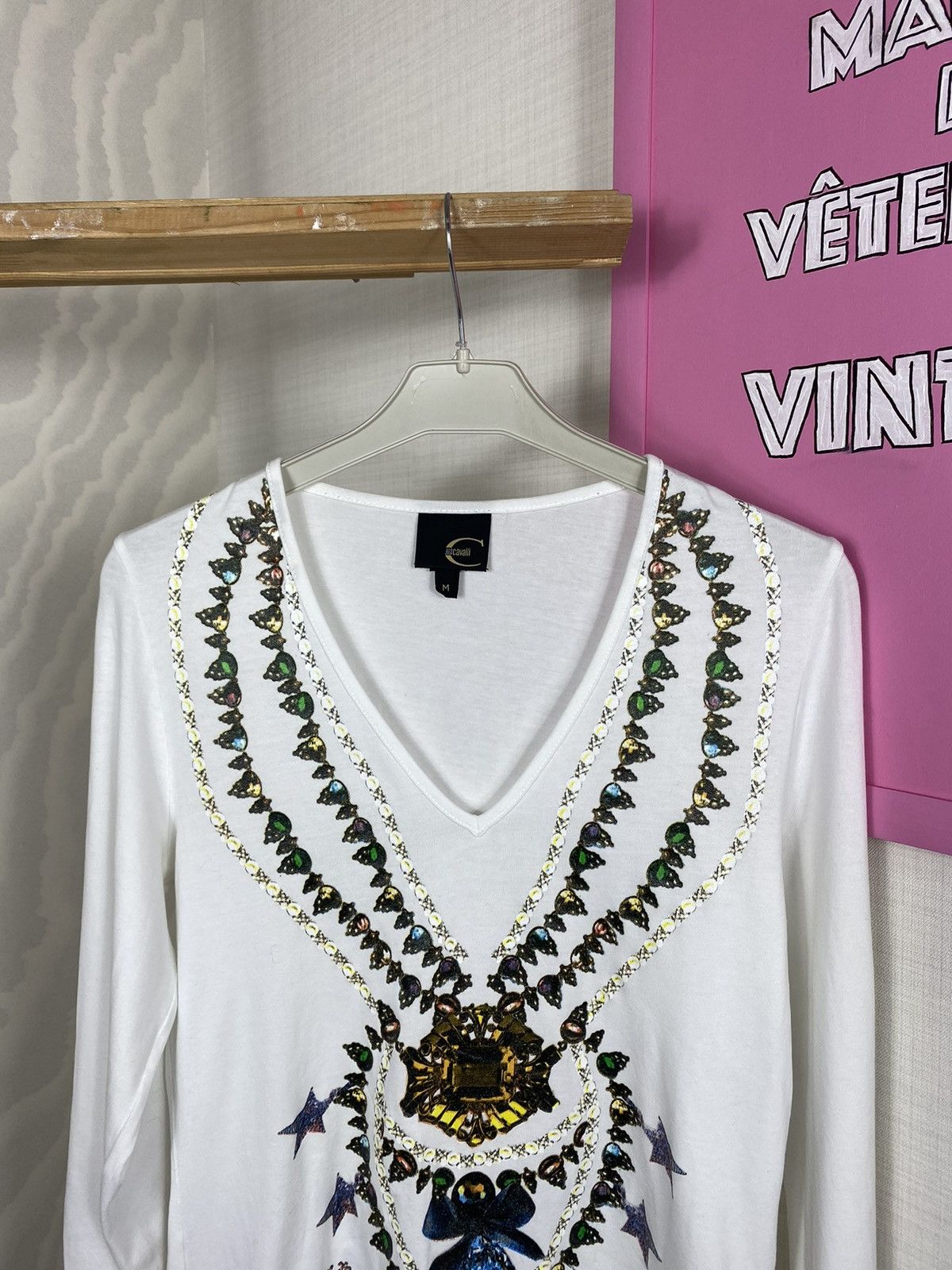 Just Cavalli × Vintage Just Cavalli Woman Long Sleeve 05S Size M / US 6-8 / IT 42-44 - 3 Thumbnail