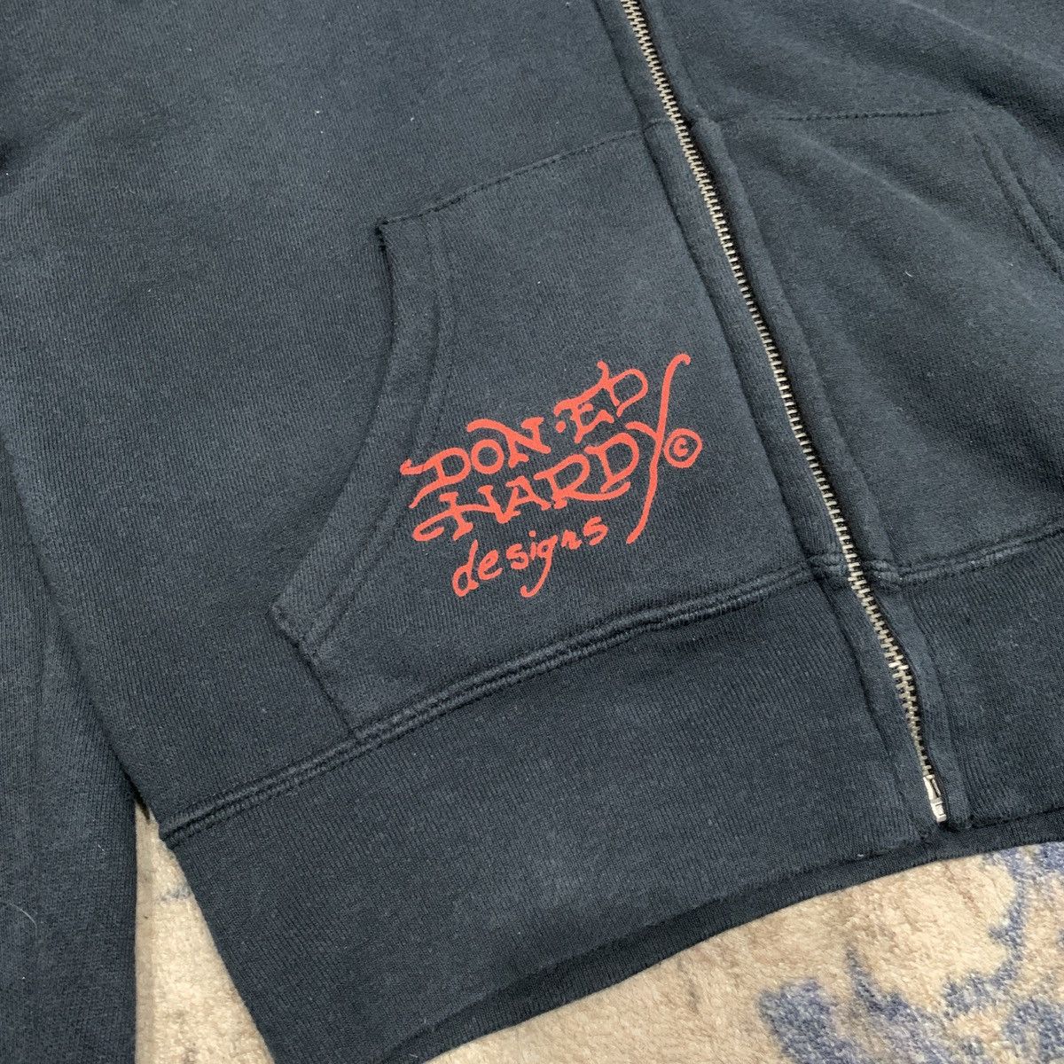 Christian Audigier × Ed Hardy Ed hardy by cristian audigier zip upp hoodie Size US S / EU 44-46 / 1 - 4 Thumbnail