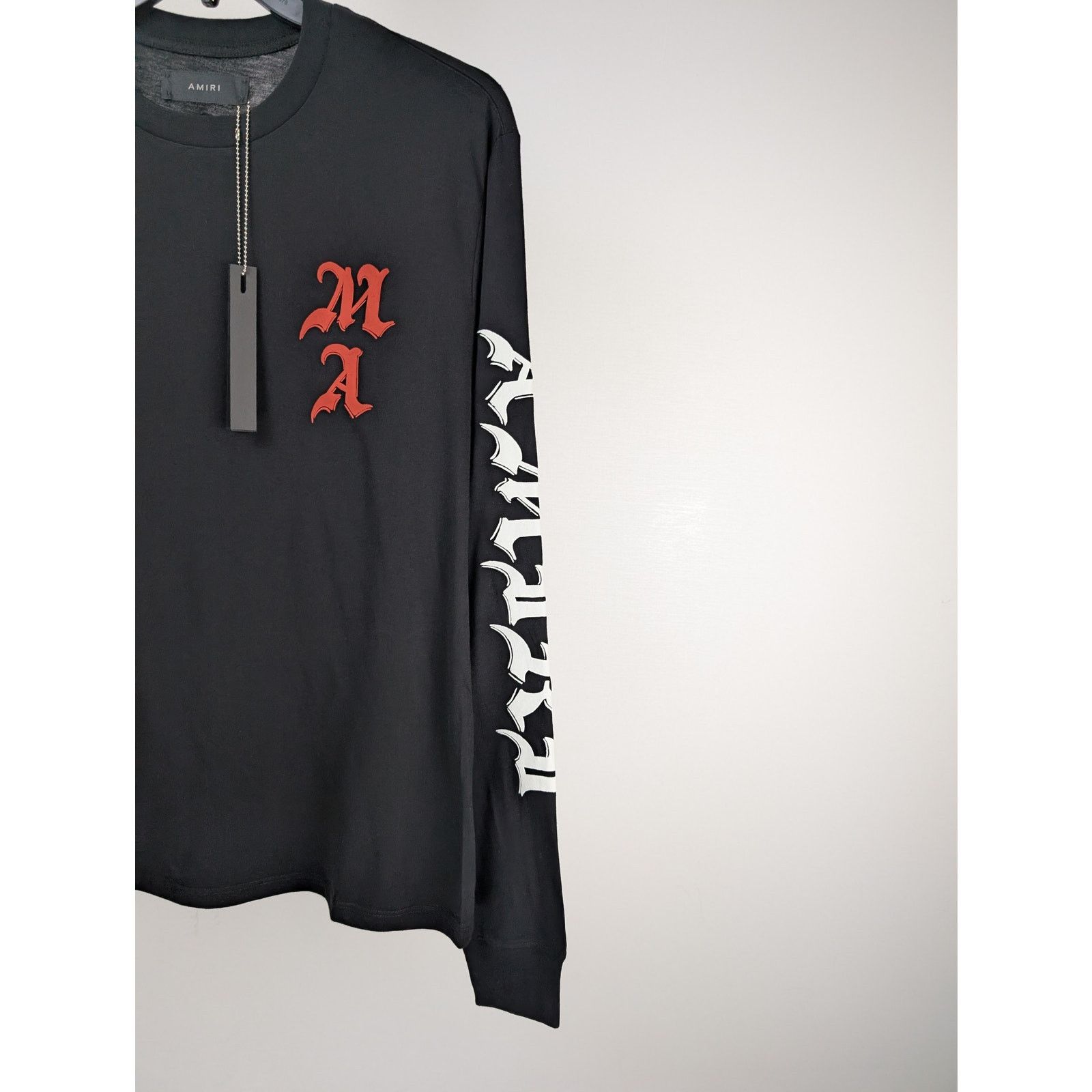 Amiri o1rshd1 Q:2 / Wes Lang Solar Kings Long Sleeve Tee T-Shirt Size US XL / EU 56 / 4 - 5 Thumbnail