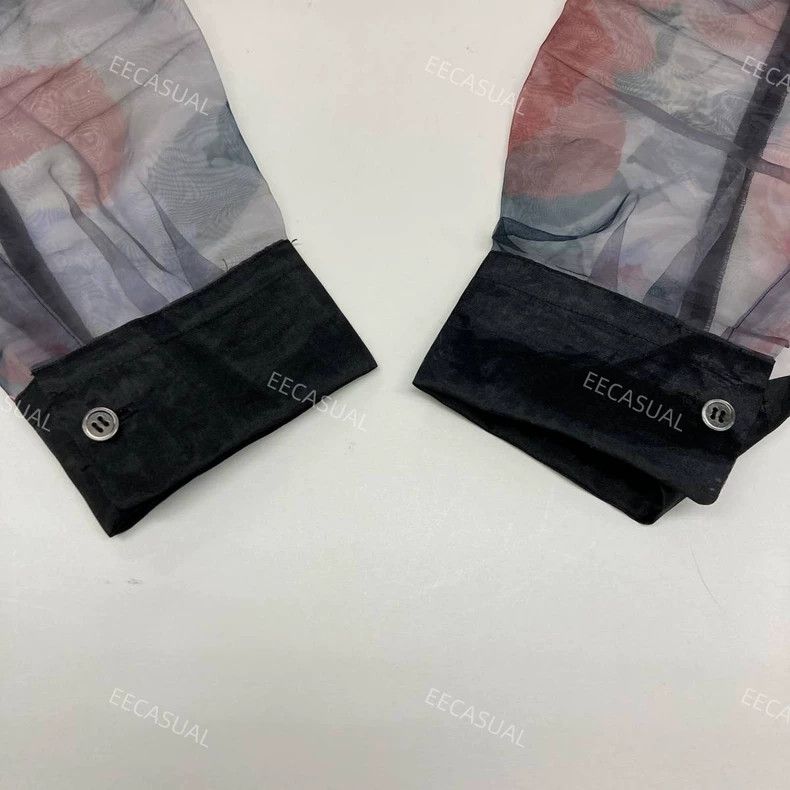 Comme des Garcons Comme Des Garcons Three-Dimensional Rose Organza Long Slee Size M / US 6-8 / IT 42-44 - 9 Thumbnail