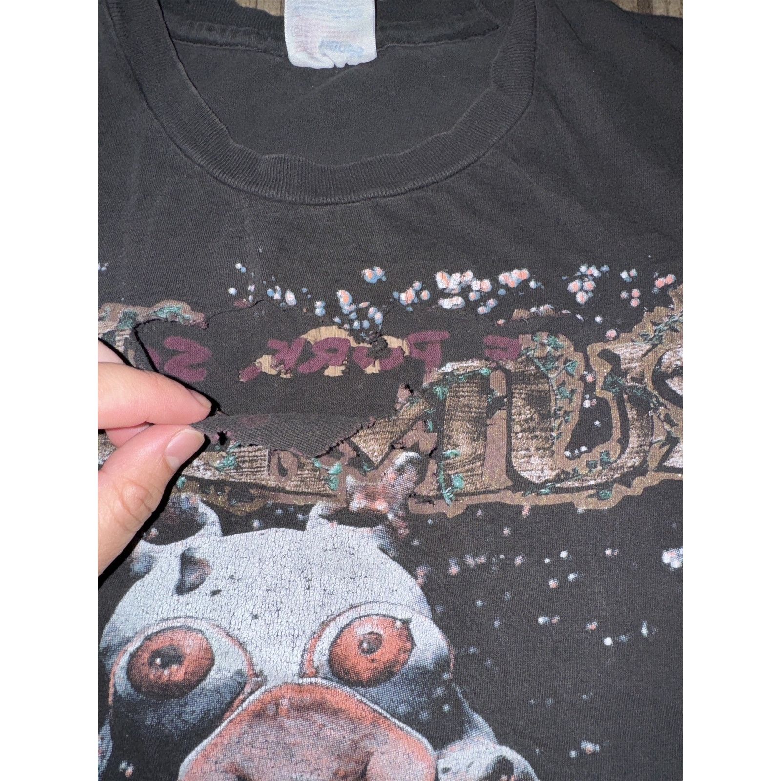 Band Tees × Hanes × Vintage Primus Tee 1993 Pork Soda Tour Cities Liquid Pig XL 22x26 Size US XL / EU 56 / 4 - 3 Thumbnail