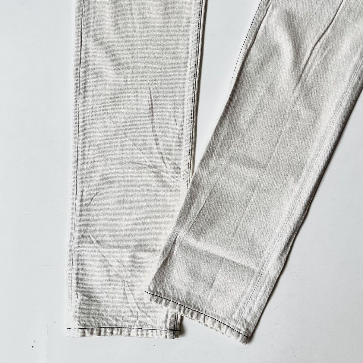 Helmut Lang Helmut Lang White Denim Longpants Size US 29 - 6 Thumbnail