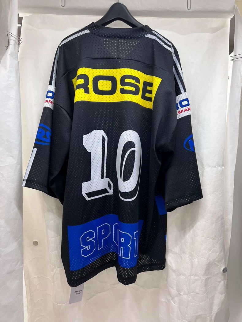 Martine Rose Martine Rose SS25 loose V-neck logo printed long football Size US S / EU 44-46 / 1 - 2 Thumbnail