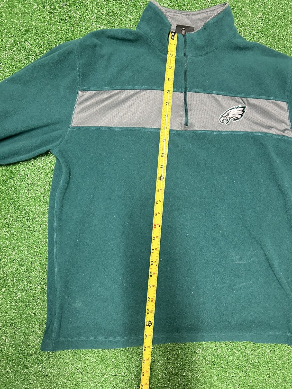 NFL × Vintage Vintage NFL Eagles quarter zip Size US XL / EU 56 / 4 - 5 Thumbnail