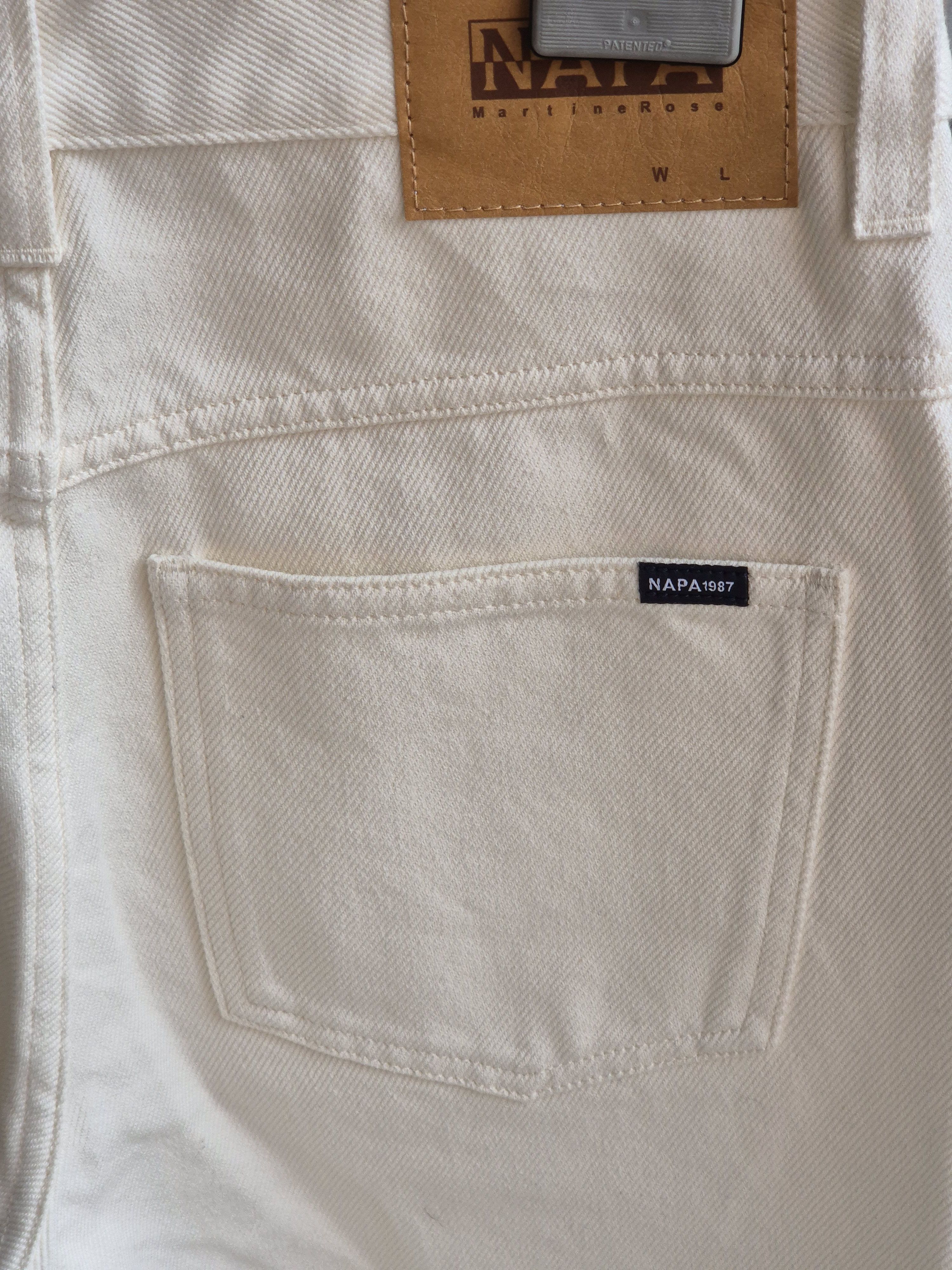 Martine Rose × Napapijri Twill Jeans NWT Size US 29 - 4 Thumbnail