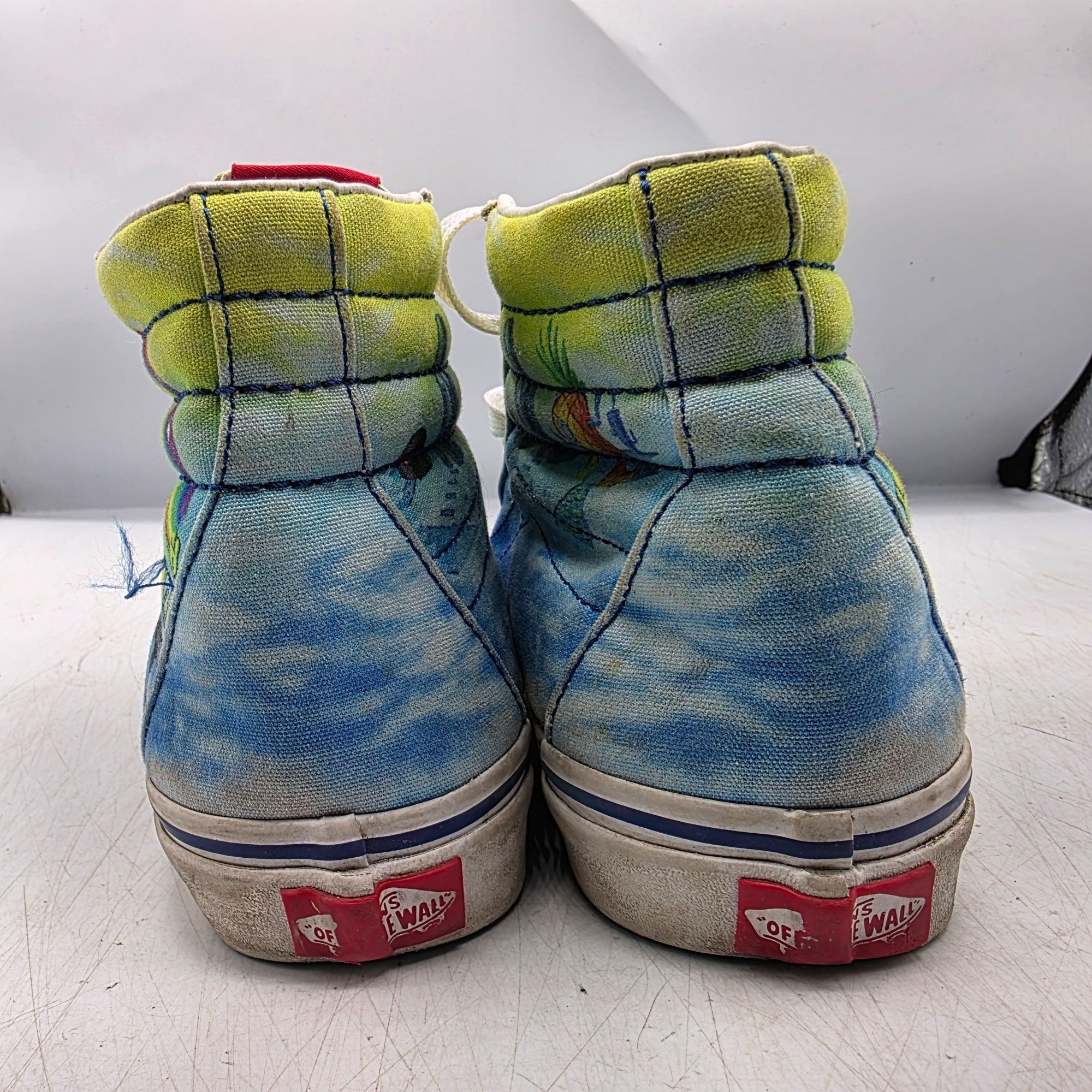 Vans Vans Sk8-Hi x Spongebob Squarepants Womens Size 6.5 Blue Sne Size US 6.5 / IT 36.5 - 5 Thumbnail