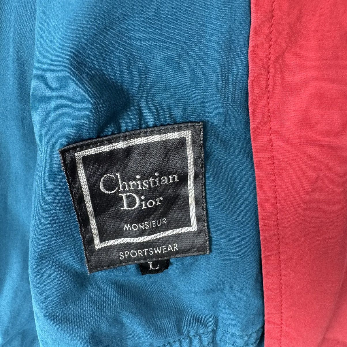 Christian Dior Monsieur 🌟80s CHRISTIAN DIOR MONSIEUR HOODIE BOMBER JACKET Size US L / EU 52-54 / 3 - 12 Thumbnail