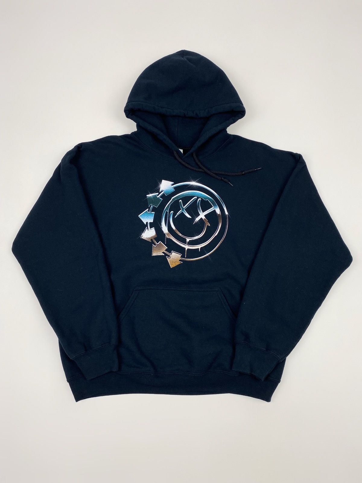 Band Tees Y2K Vintage Blink 182 Logo Boxy Hoodie Size US M / EU 48-50 / 2 - 1 Thumbnail