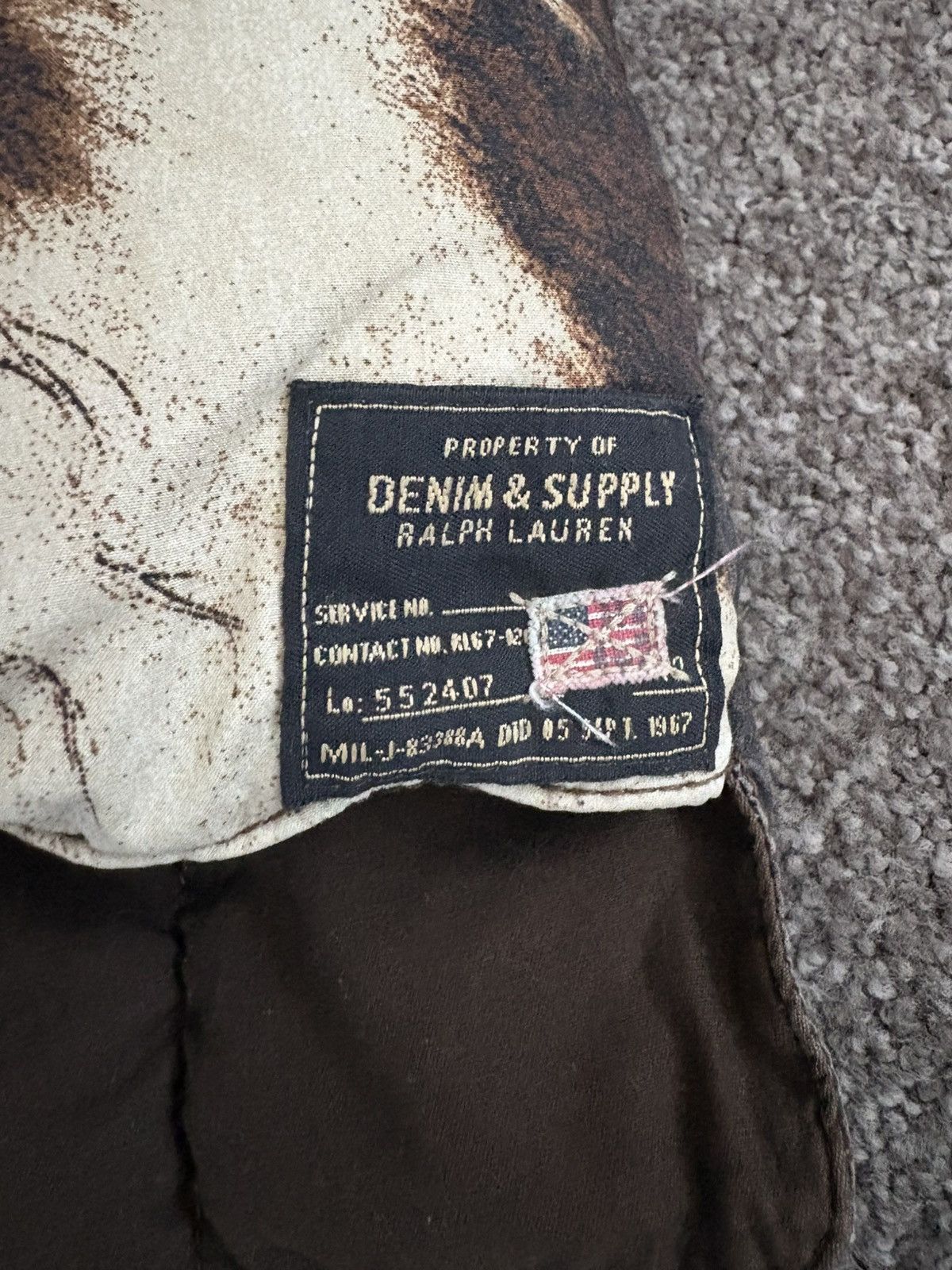 Denim & Supply Ralph Lauren Denim & Supply Ralph Lauren Cow Print Puffer Size US S / EU 44-46 / 1 - 5 Thumbnail