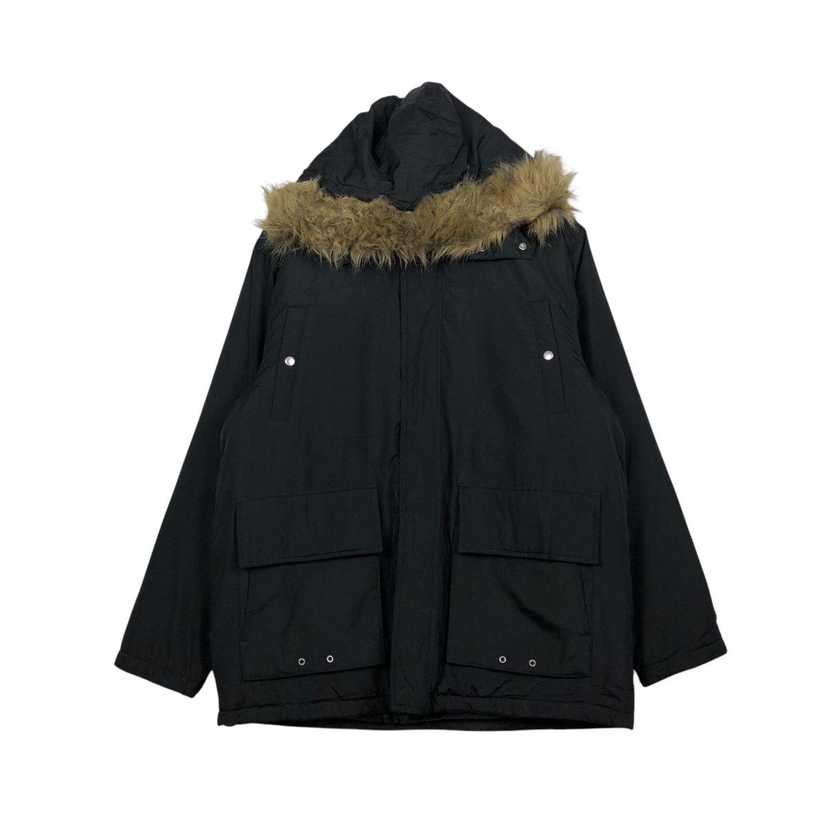 Japanese Brand × Vintage 📌Vintage Biker Jacket Elf Racing Mink Fur Hoodie Size US M / EU 48-50 / 2 - 2 Thumbnail