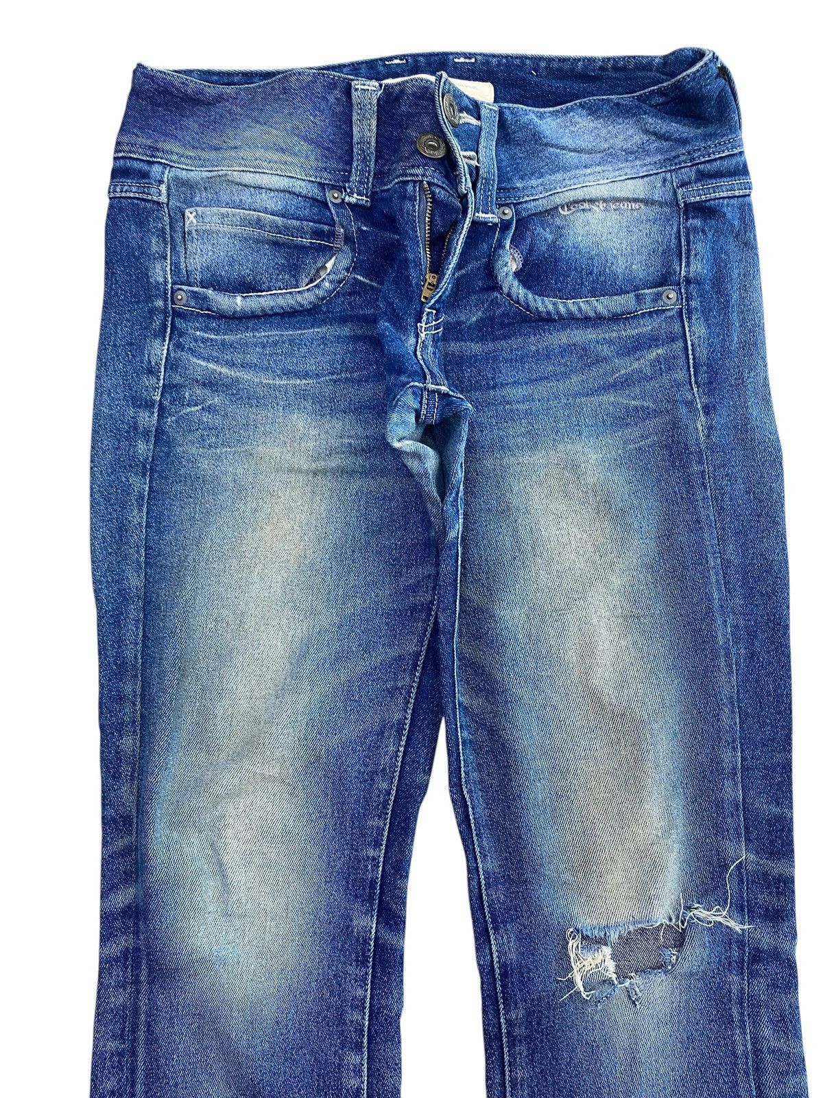 Cook Jeans Cook Jeans Faded Wash Style Ripped Jeans Size US 30 / EU 46 - 2 Thumbnail