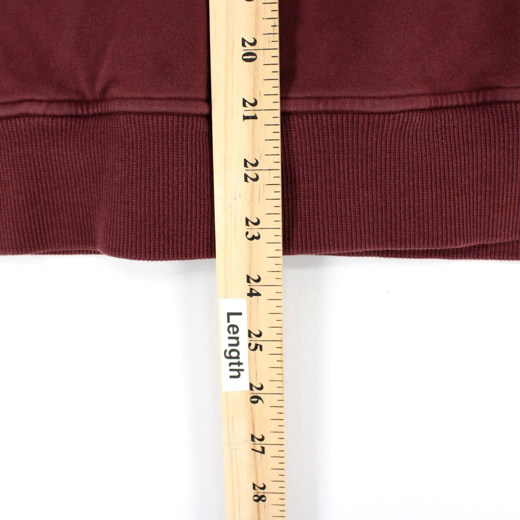 Lululemon Lululemon Scuba Hooded Sweatshirt Women 6 Maroon - Kangaroo Pocket Pullover Size M / US 6-8 / IT 42-44 - 4 Thumbnail