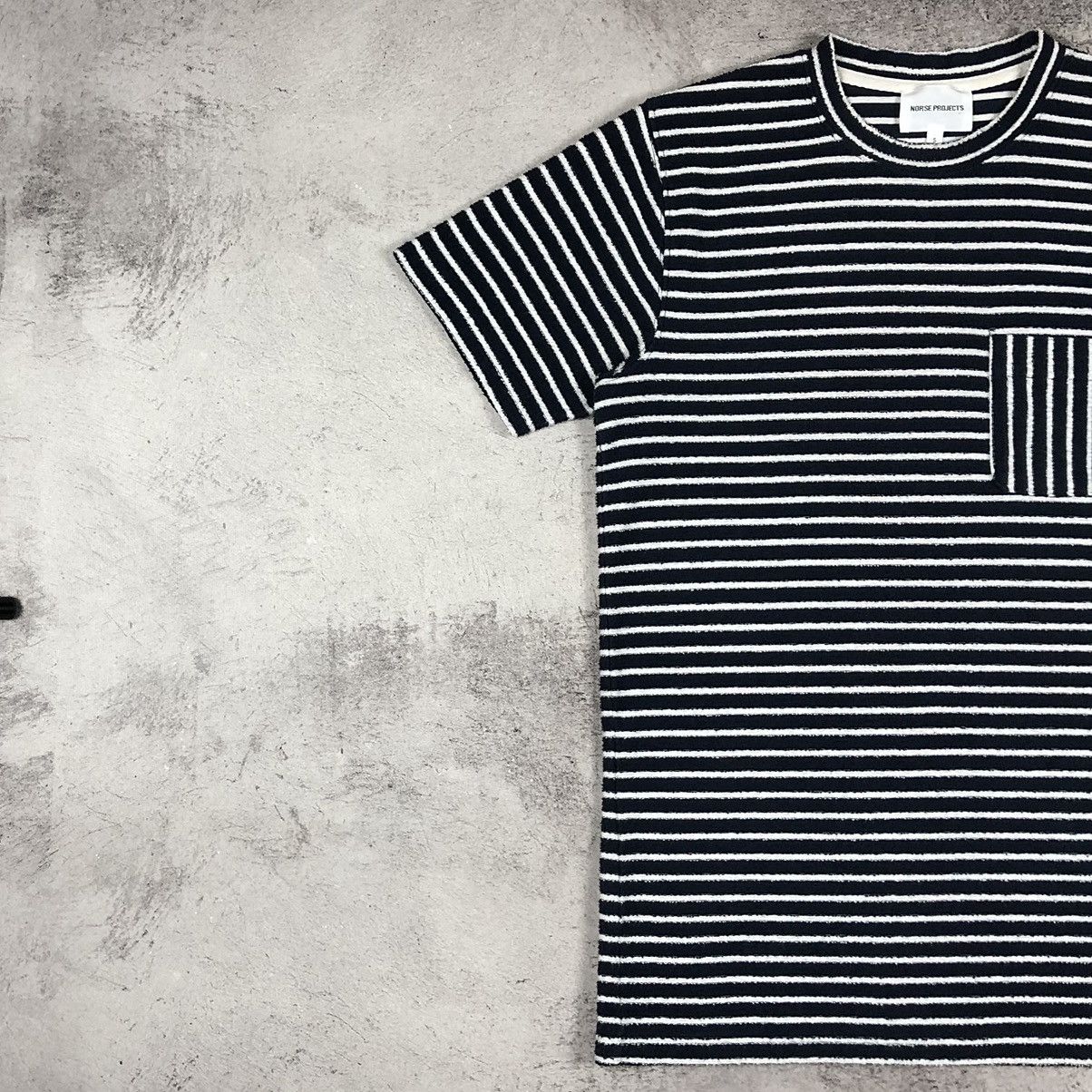 Norse Projects Norse Projects Niels Pocket Striped Tee Size US S / EU 44-46 / 1 - 7 Thumbnail