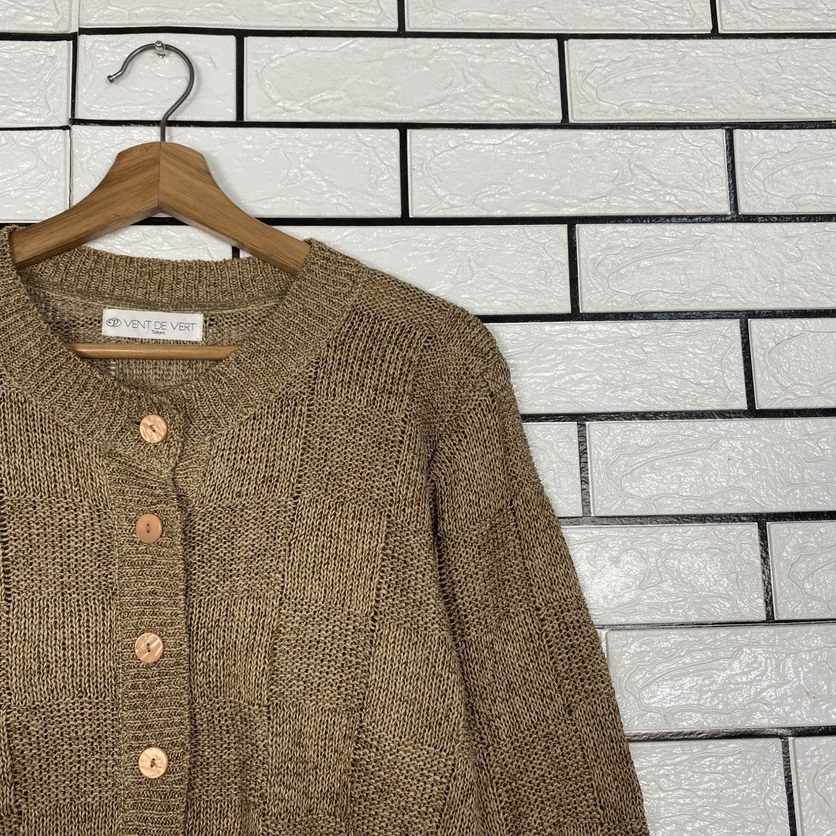 Issey Miyake 📌Vintage Knit Sweatshirt Vent De Vert Size US M / EU 48-50 / 2 - 7 Thumbnail