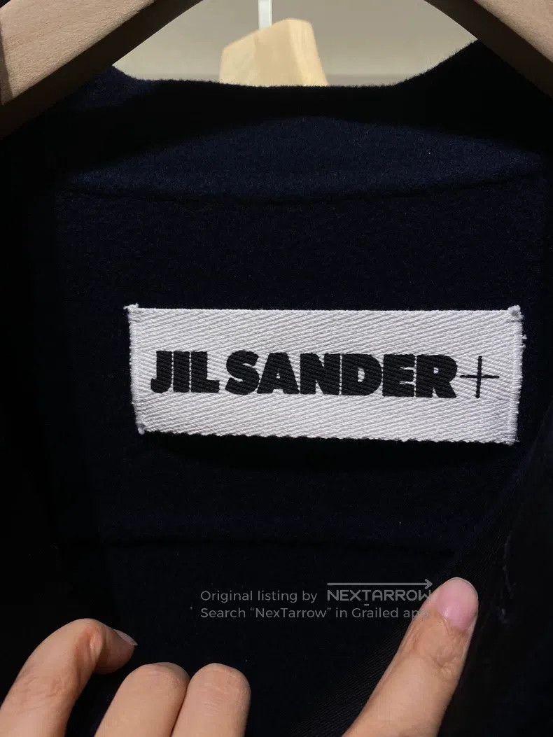 Jil Sander Jil Sander size 50 Notched Lapel Pocket Wool Shirt Jacket O Size US L / EU 52-54 / 3 - 3 Thumbnail