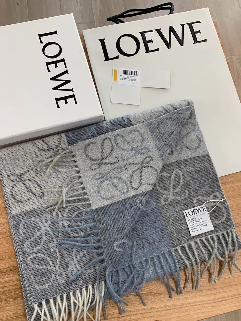 Loewe LOEWE Cashmere scarf Size ONE SIZE - 1 Thumbnail