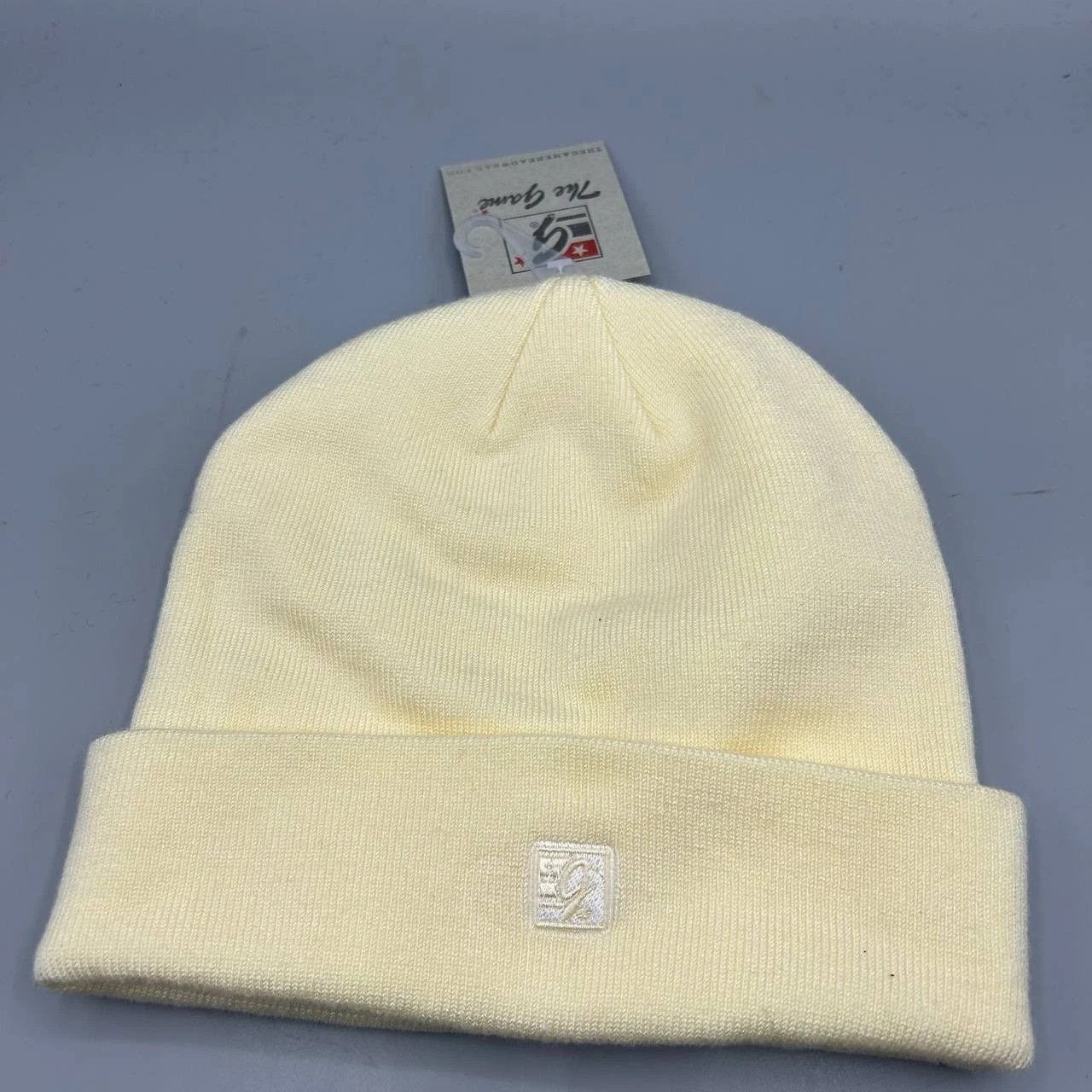 The Game Morro Bay California Hat Men Cream The Game Cuffed Beanie Size ONE SIZE - 2 Thumbnail