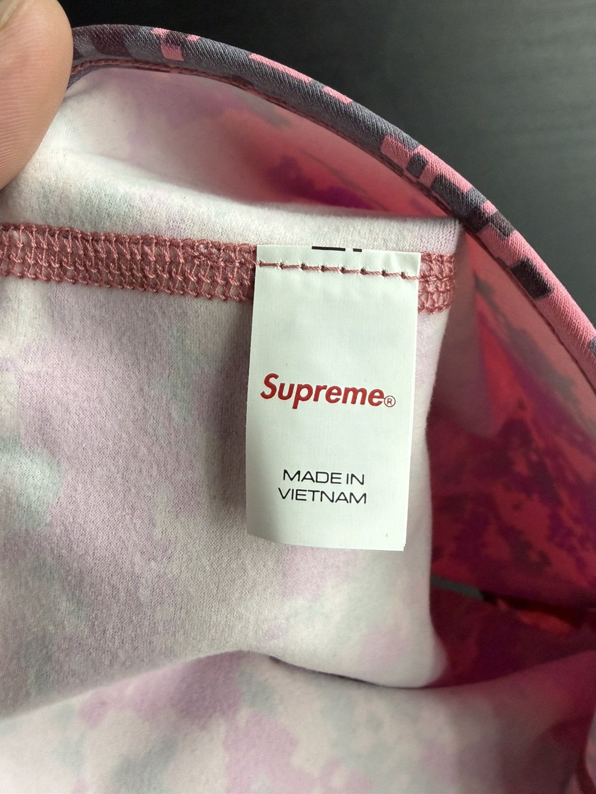 Supreme Supreme Heat Reactive Camo Balaclava Pink FW 25 Size ONE SIZE - 5 Thumbnail