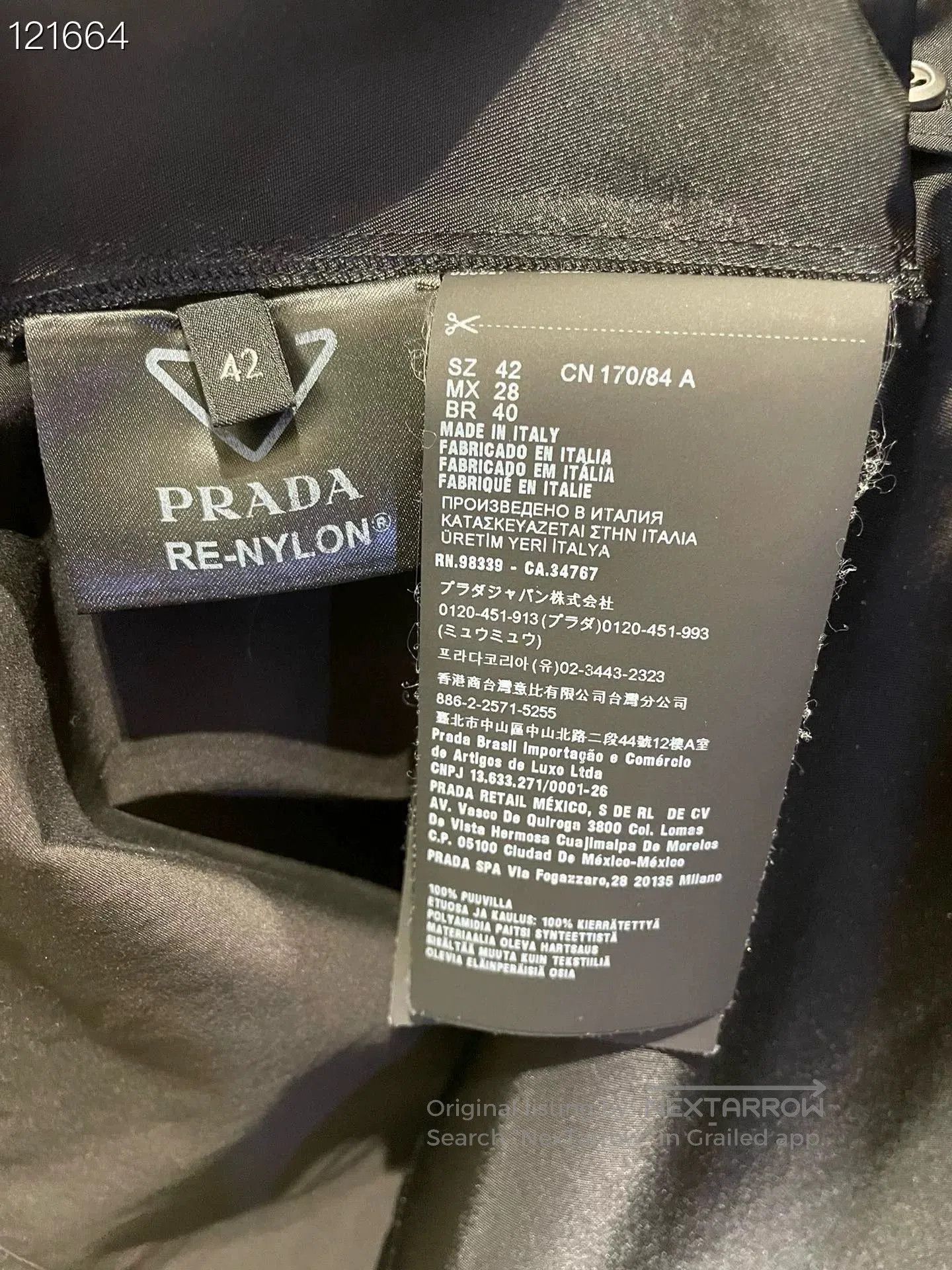 Prada Prada Minimalist Long. Size US XS / EU 42 / 0 - 4 Thumbnail