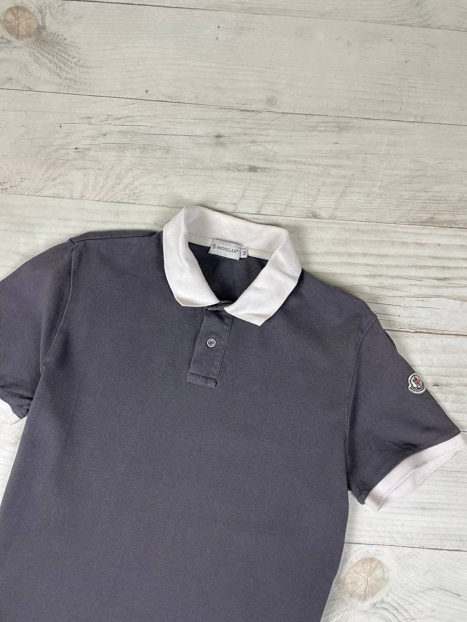 Moncler Moncler Maglia Polo Manica Corta Shirt Size US M / EU 48-50 / 2 - 2 Thumbnail