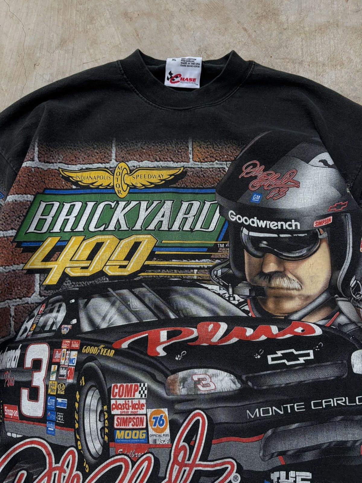 NASCAR vintage 1998 Dale Earnhardt "The Intimidator" NASCAR AOP Size US XL / EU 56 / 4 - 2 Thumbnail
